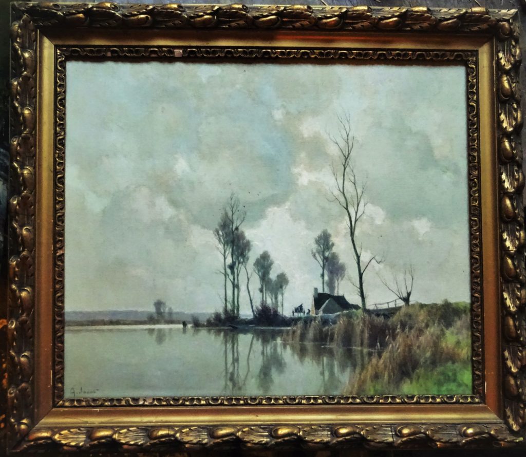 Alexandre Jacob (1876-1952) « L'éclaircie sur le marais, environs d ...