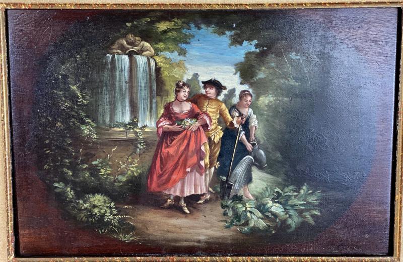SCENE ROMANTIQUE AU JARDIN3