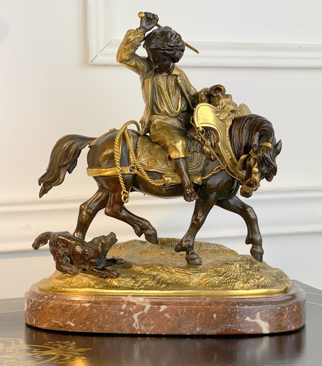 cavalier Avec Son Chien1
