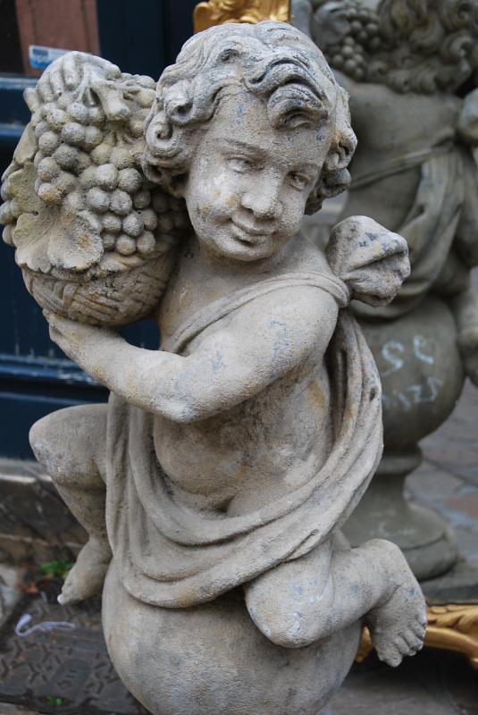 Paire De Putti En Pierre3
