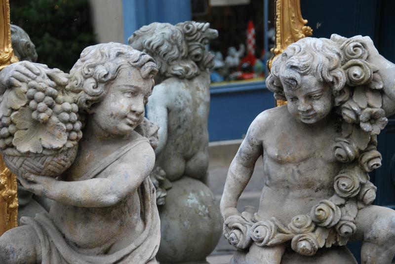 Paire De Putti En Pierre5