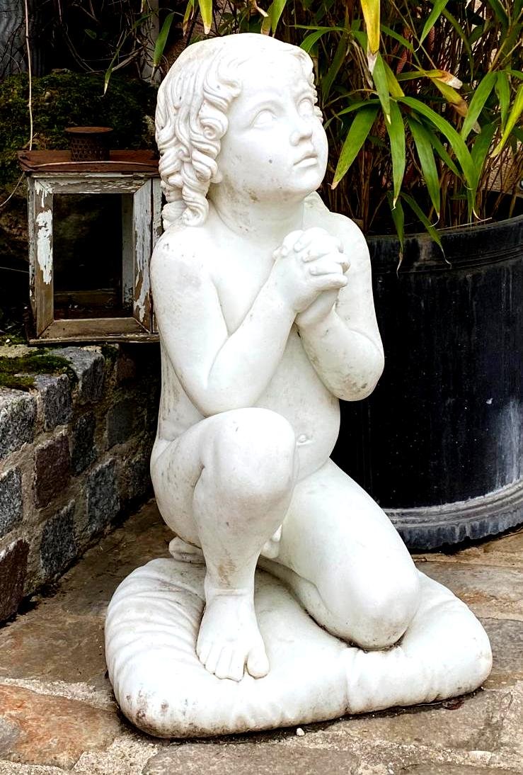 Statue Ancienne En Marbre 1