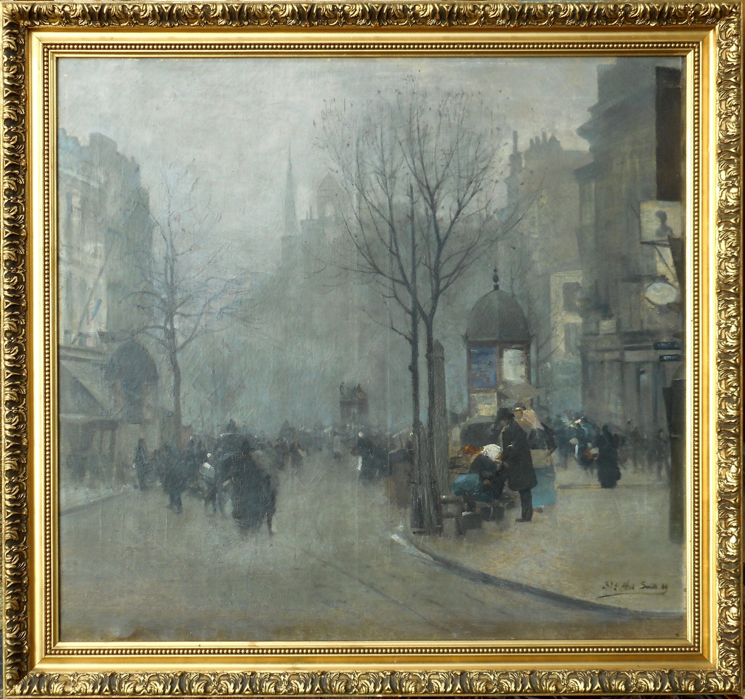 ALFRED SMITH hst 76x81cm (88x93cm enc) PARIS