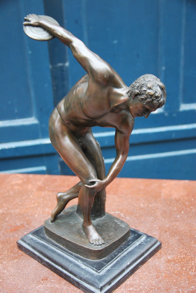 Statue en bronze célèbre de Discobole – Museum Shop Italy