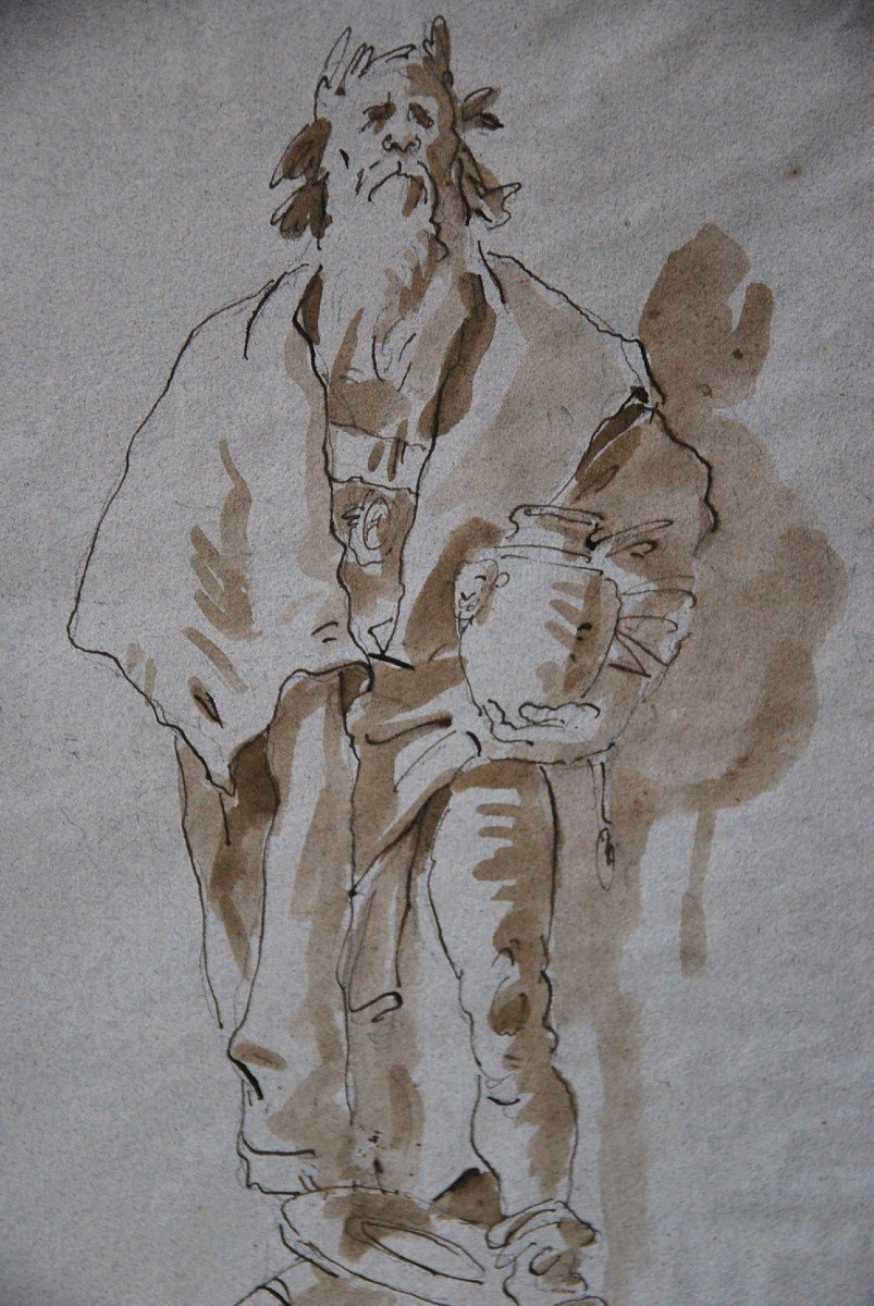 Dessin Homme En Toge 1