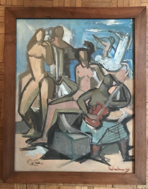 Musicienne Cubiste 5
