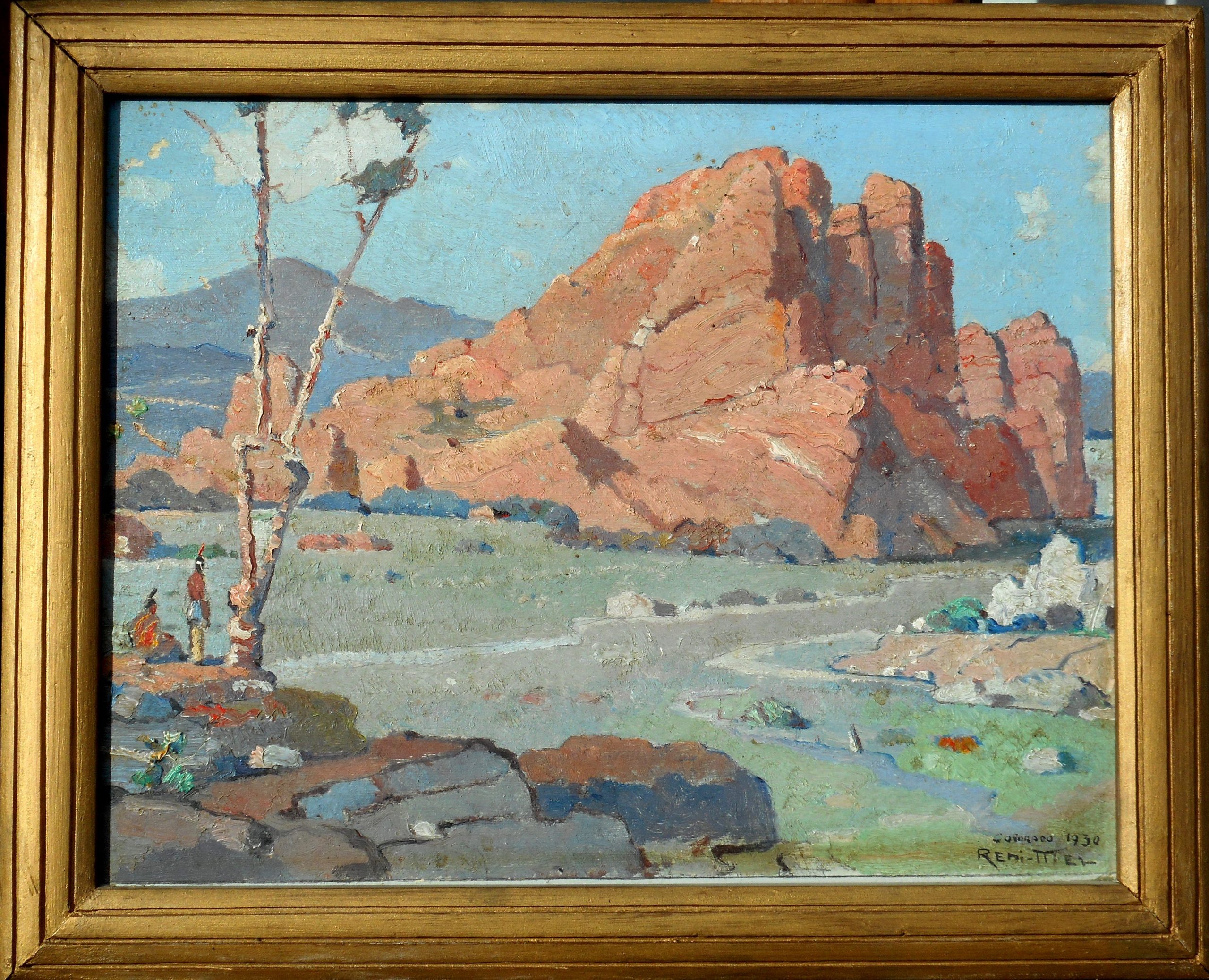 RENI-MEL hsp 32,5x41cm (38x47cm enc) COLORADO 1930