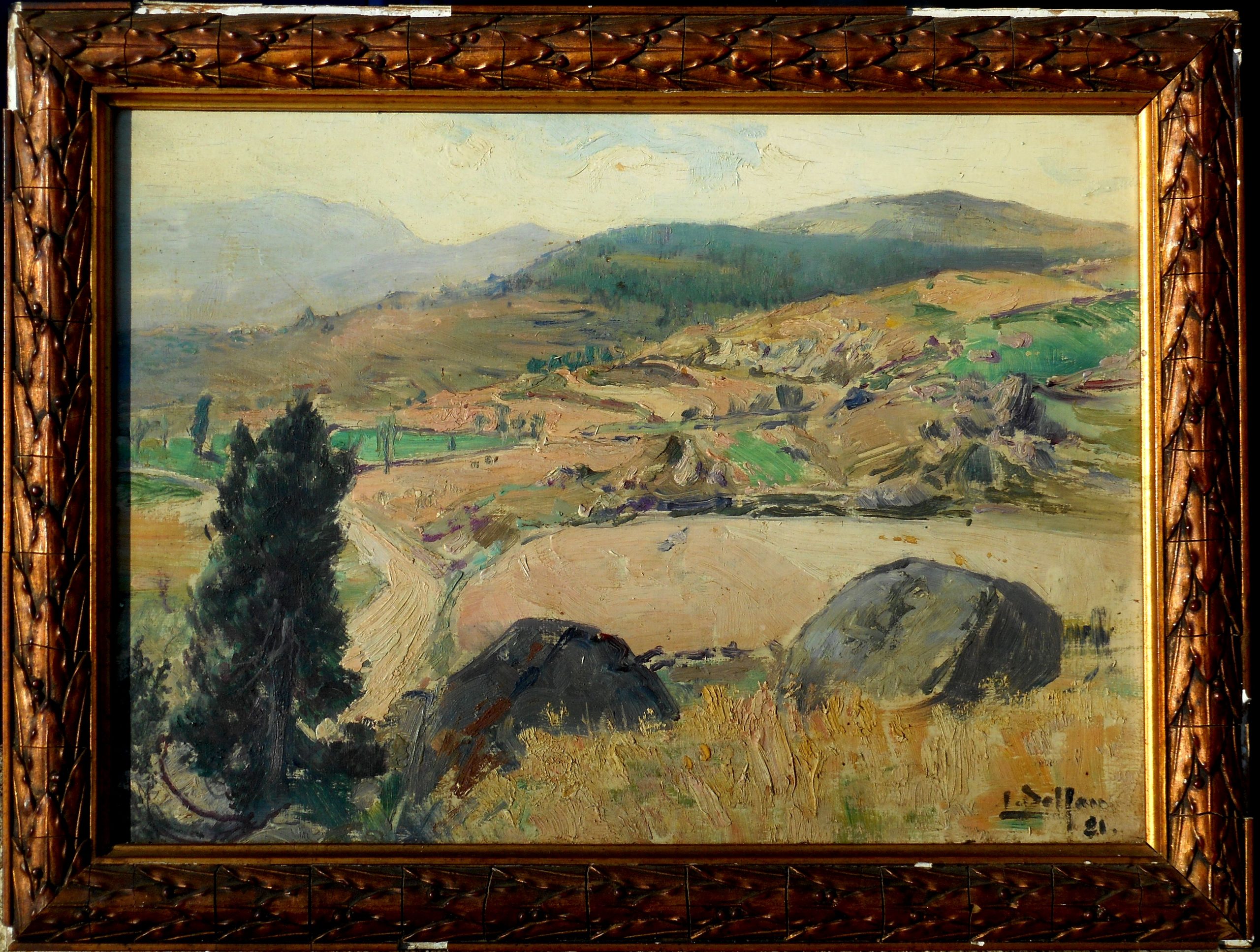 LOUIS DELFAU 2 - hsp 24x32cm (28x37cm enc) 1921
