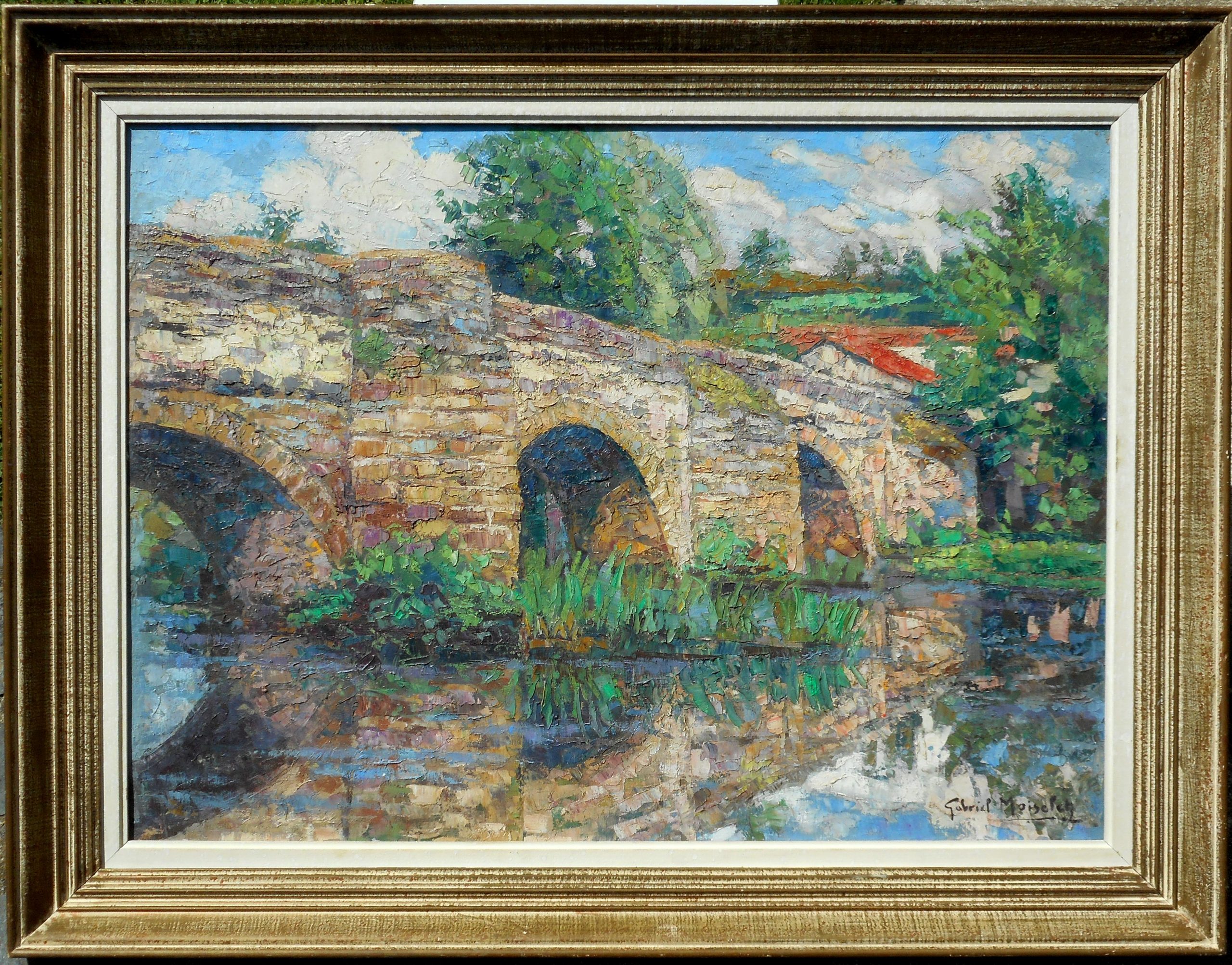 GABRIEL MOISELET hst 60x81cm (75x96cm enc)
