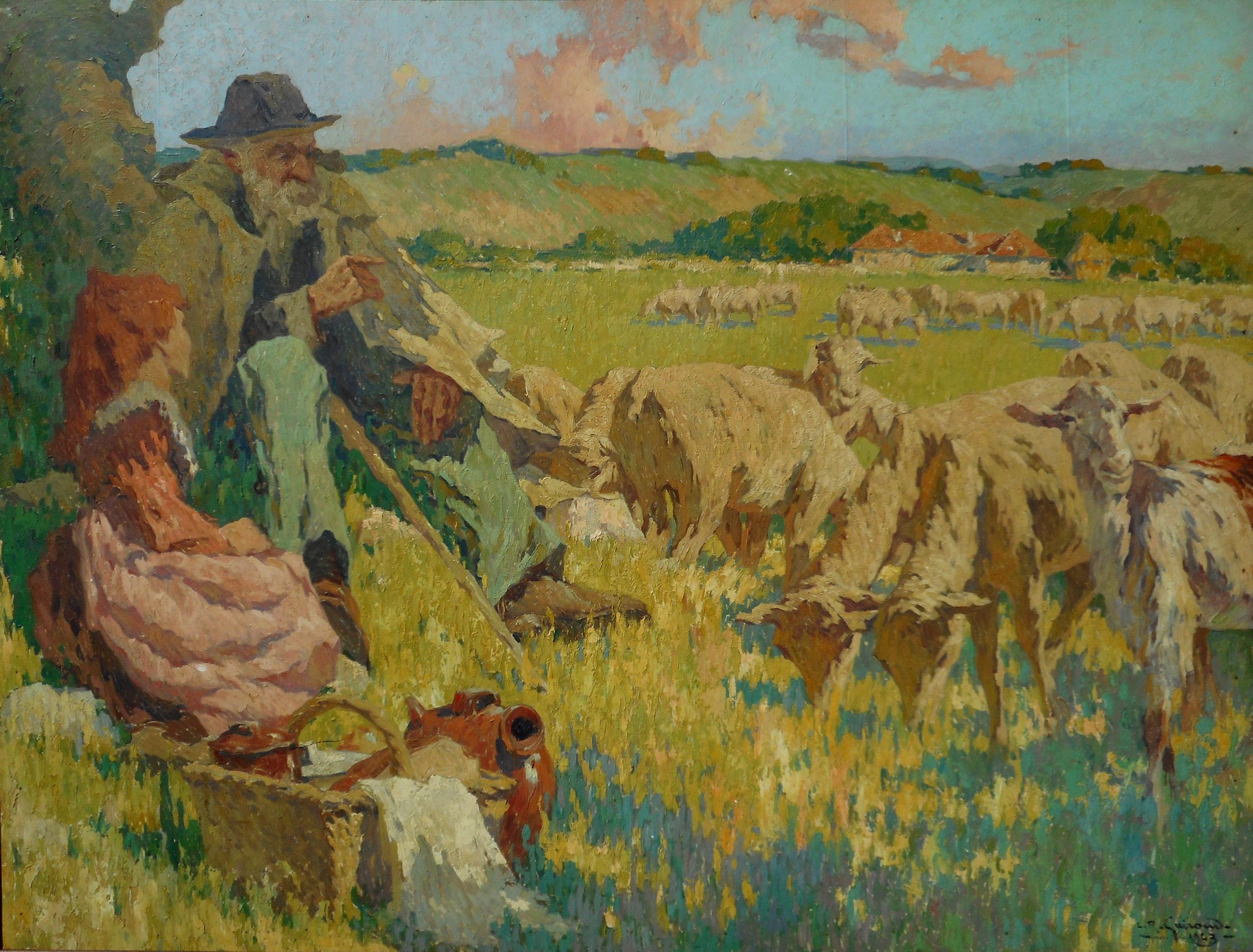 LOUIS RAOUL GUIRAUD hsp 98x129cm 1943