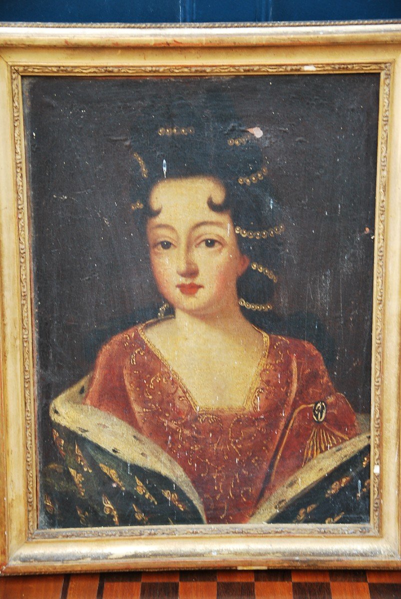 Portrait De Louise De Bourbon 1