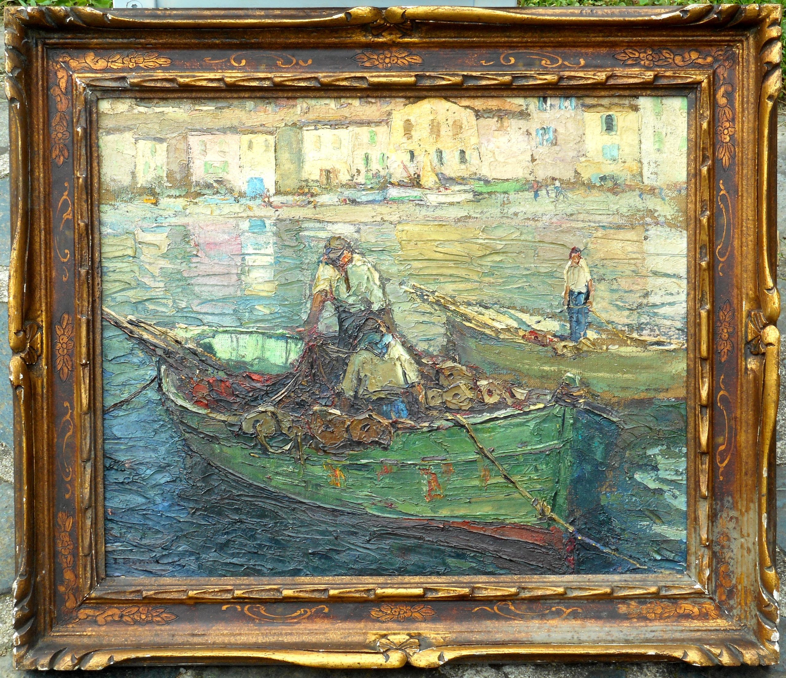 LOUIS BONAMICI hst 38x46cm (50x58cm enc)