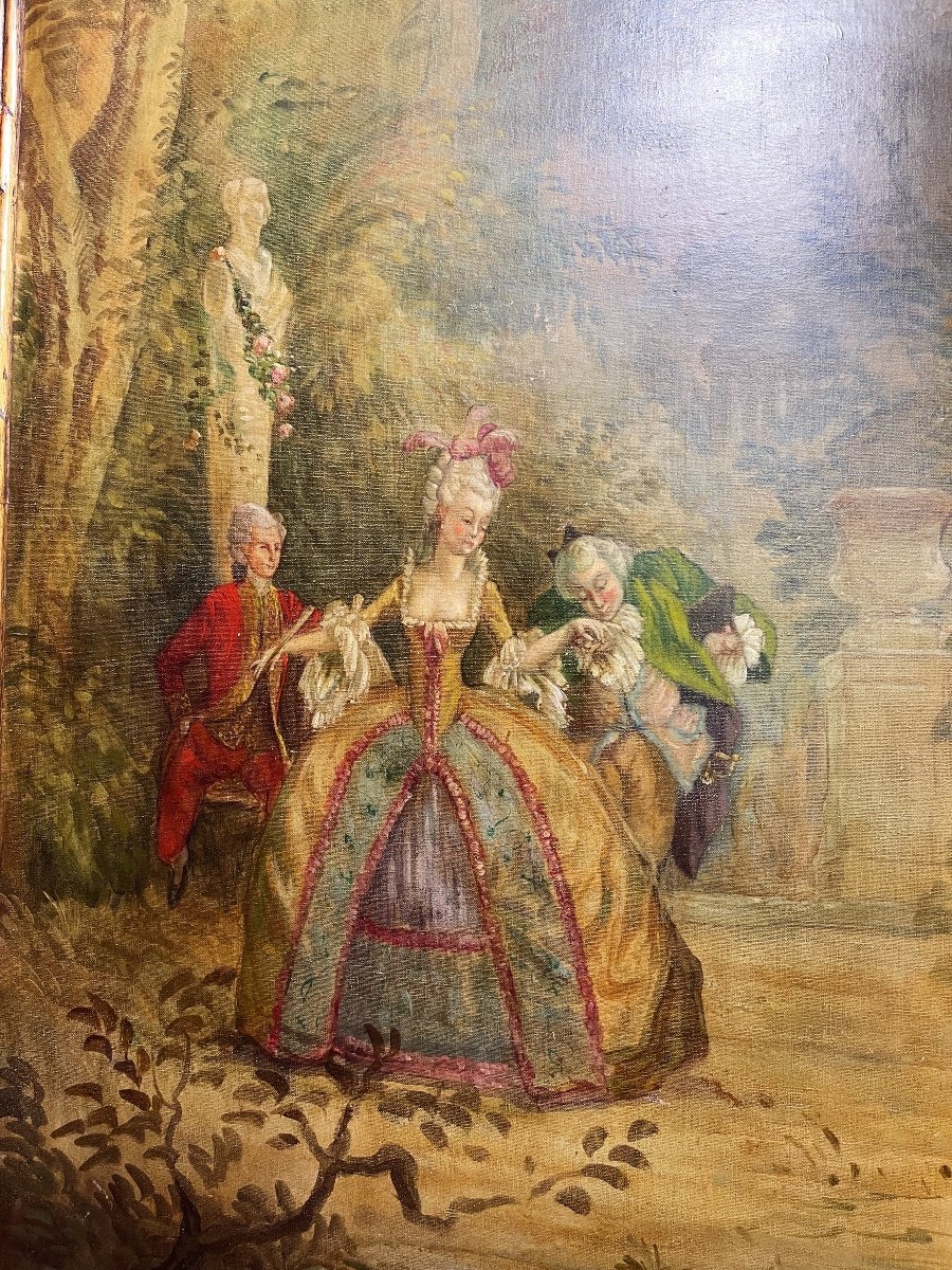 Grand Paravent Du XIXe 3