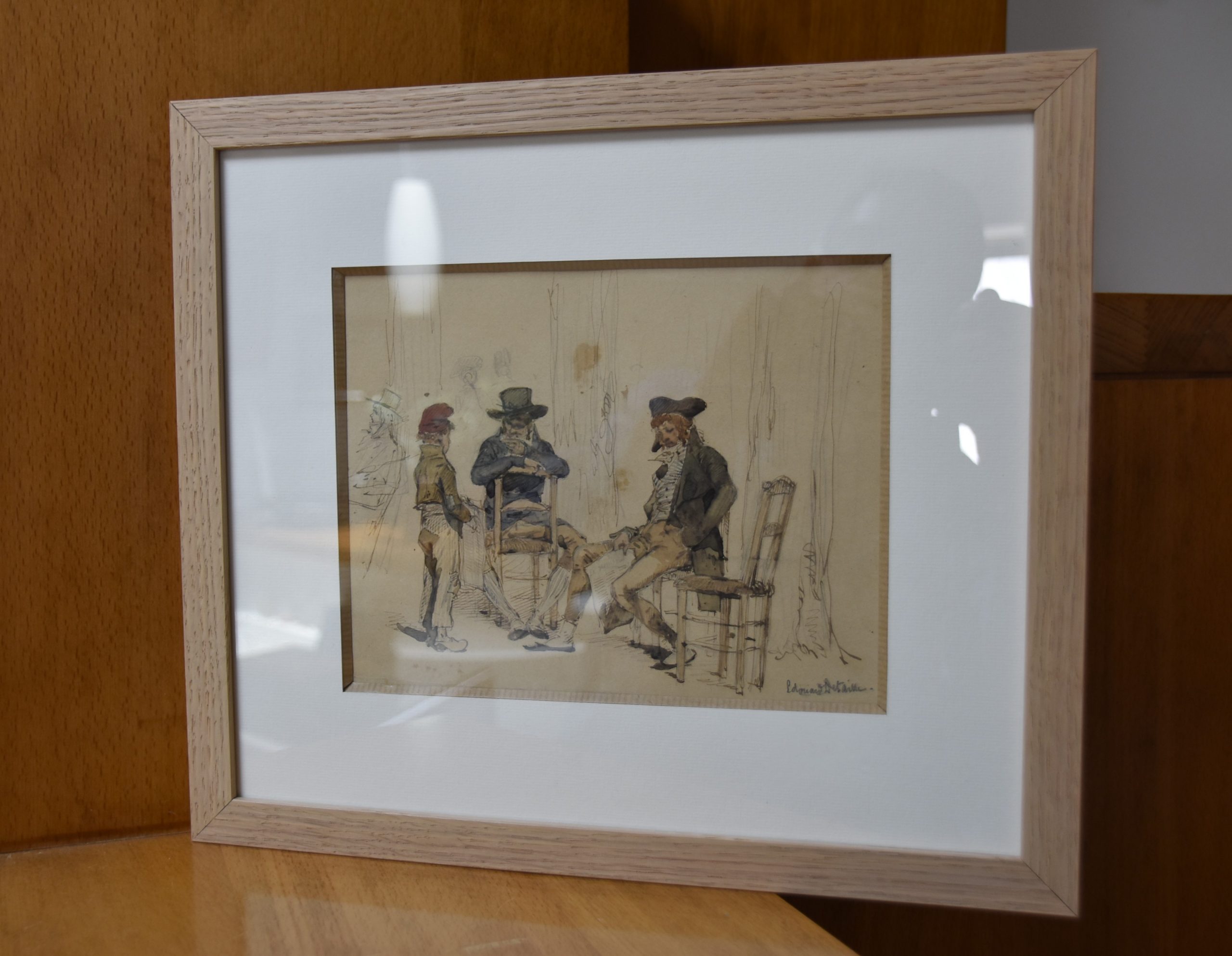 Detaille Vendeur du Moniteur encadré 4