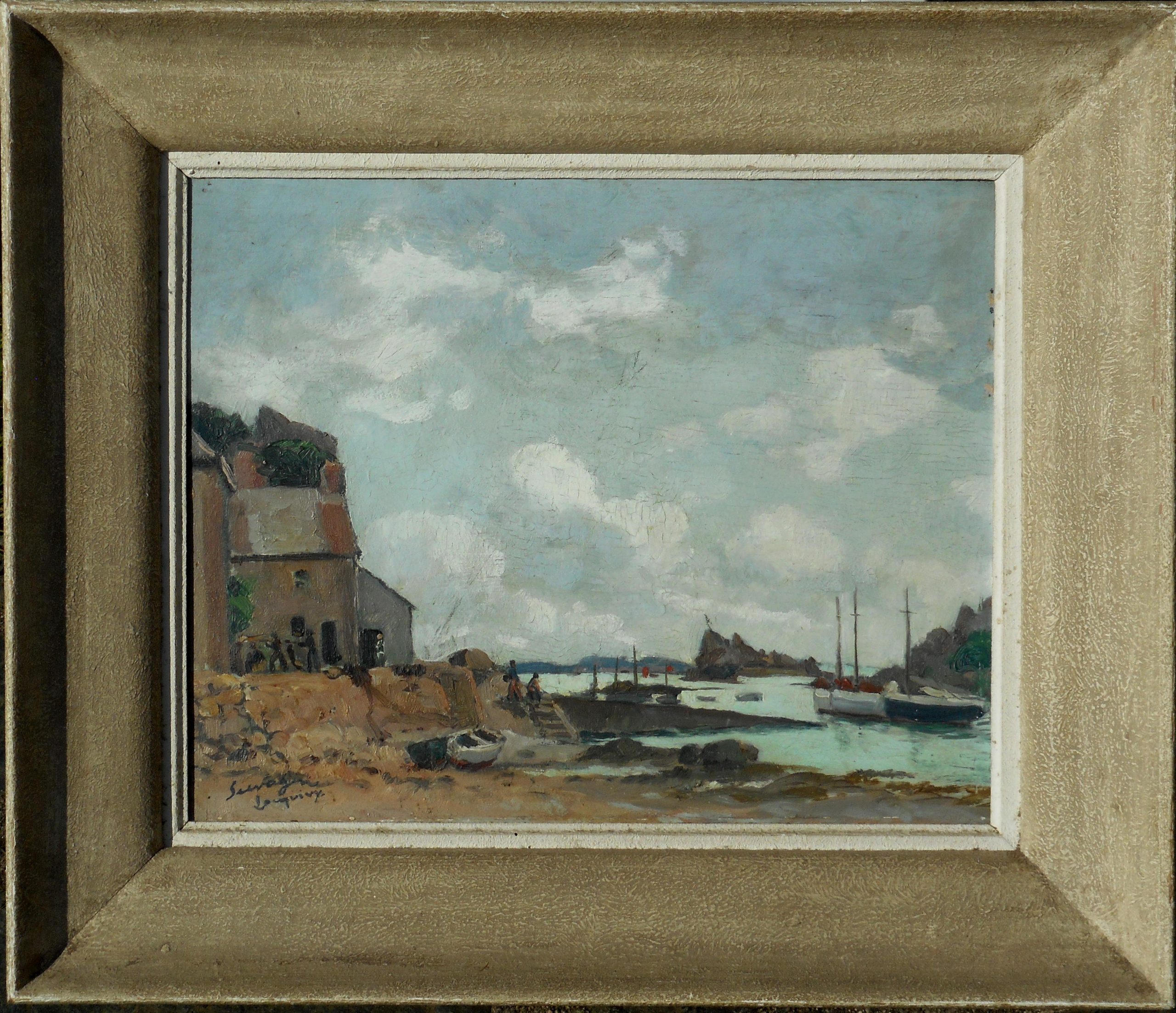 LUCIEN SEEVAGEN hspb 33 x 41 cm (49 x 56 cm enc) LOCQUIVY -BREHAT