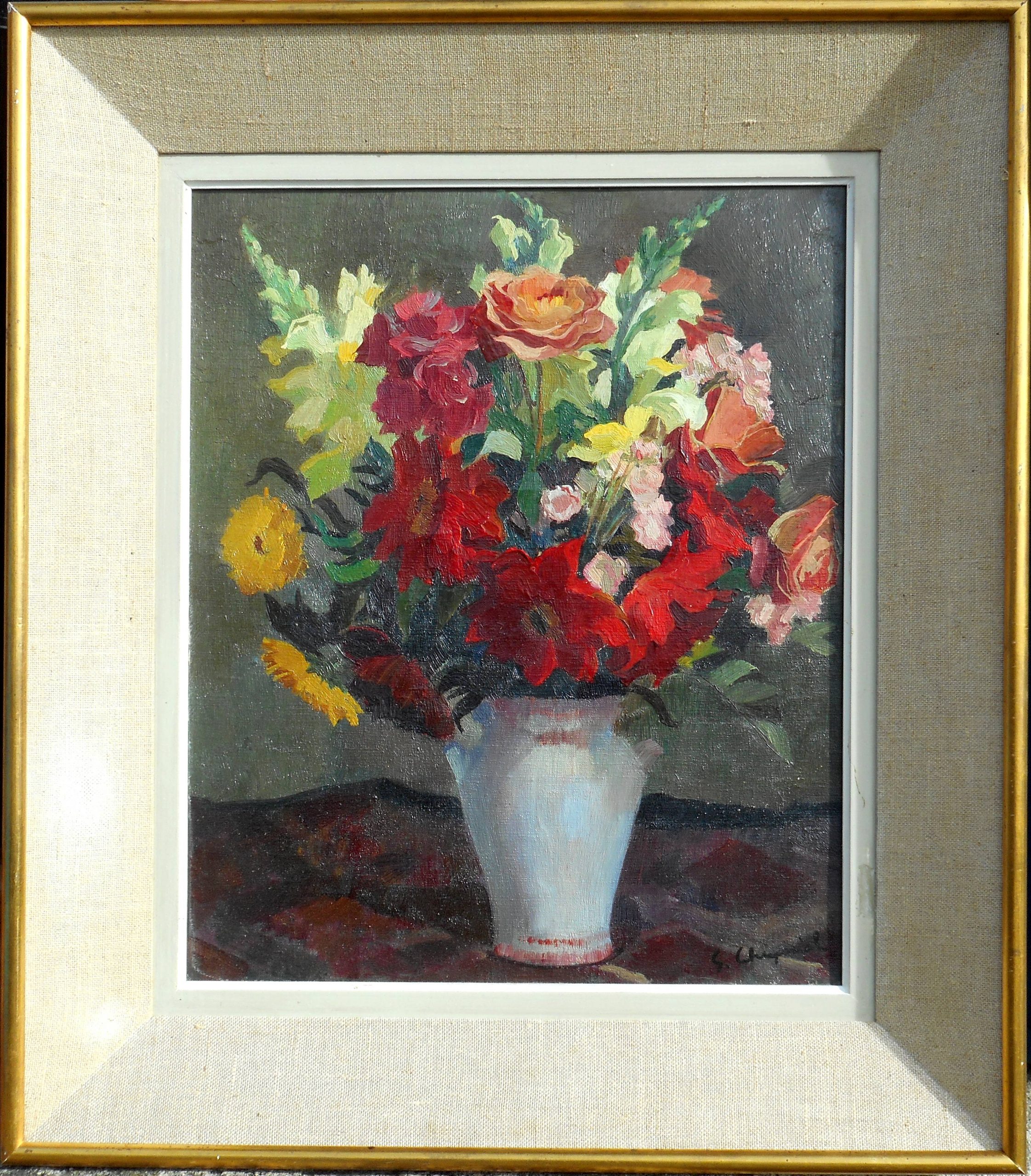 GEORGES CHEYSSIAL hst 46 x 38 cm (63 x 55 cm enc)