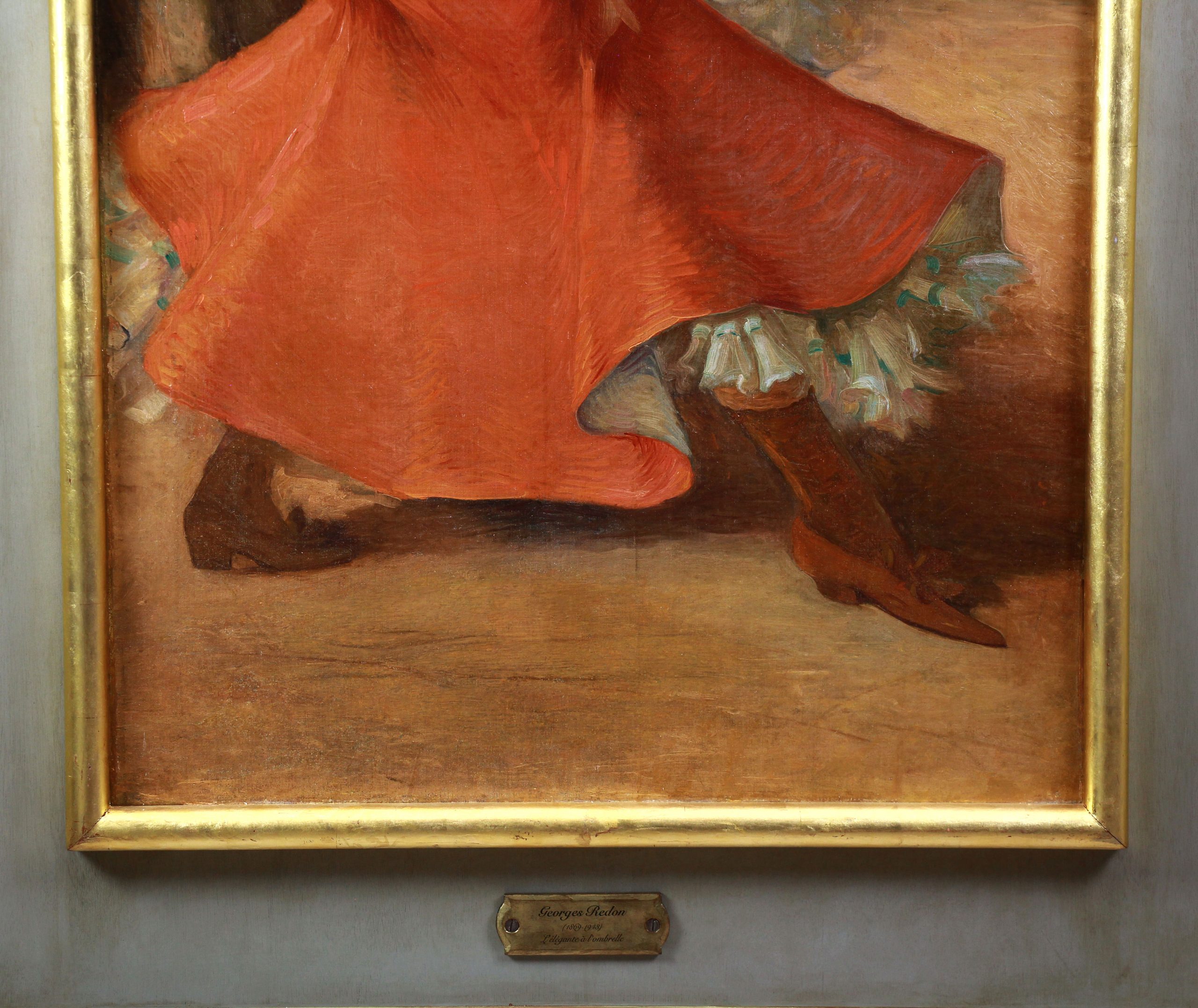 L'élégante à l'ombrelle par Georges Redon L'élégante à l'ombrelle par Georges Redon