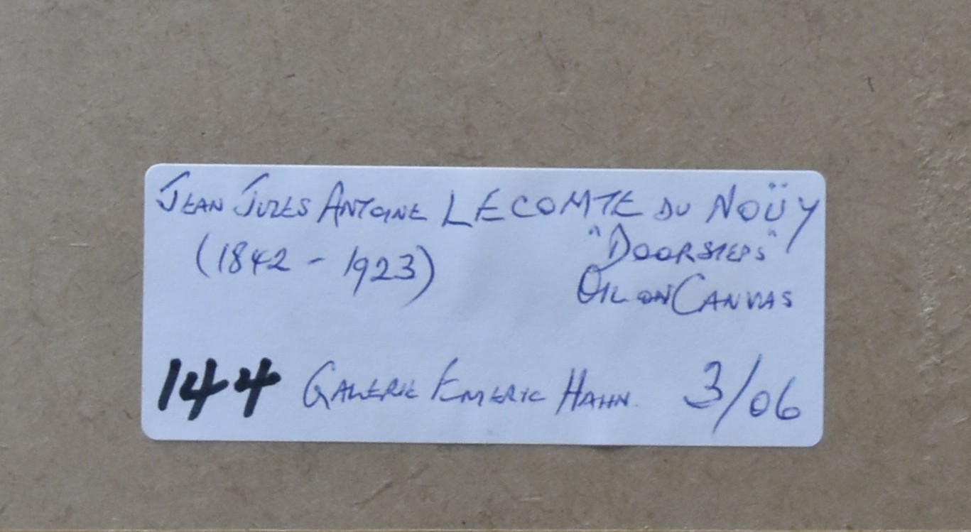 Lecomte du Nouy Doorsteps revers 2