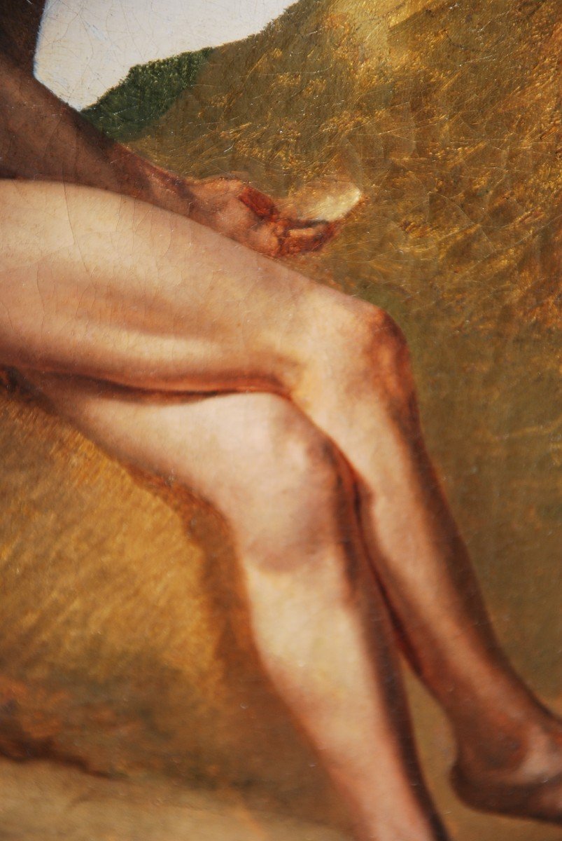 Jeune Homme Assis Sur Des Rochers3
