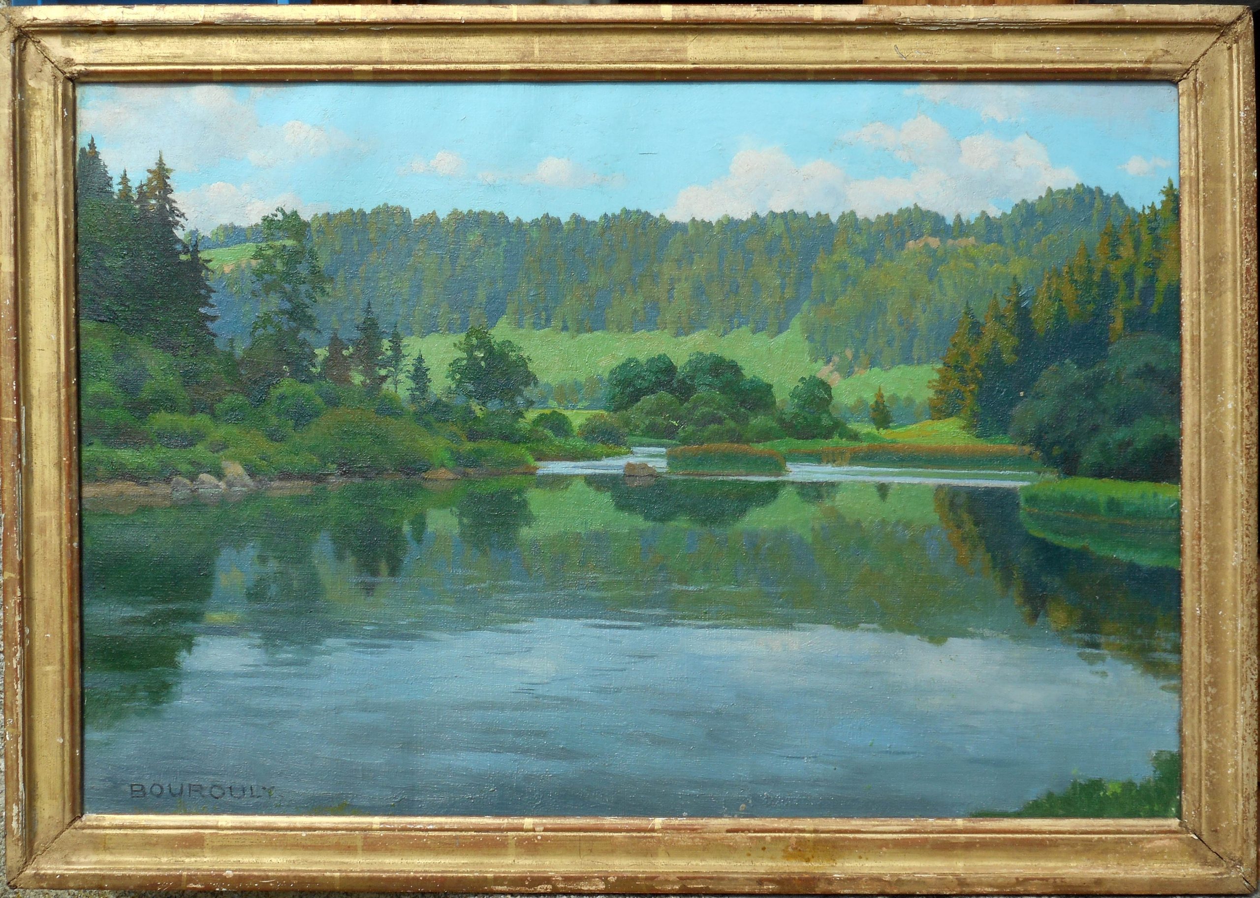 ROBERT BOUROULT hst 38 x 55 cm (43 x 60 cm enc)