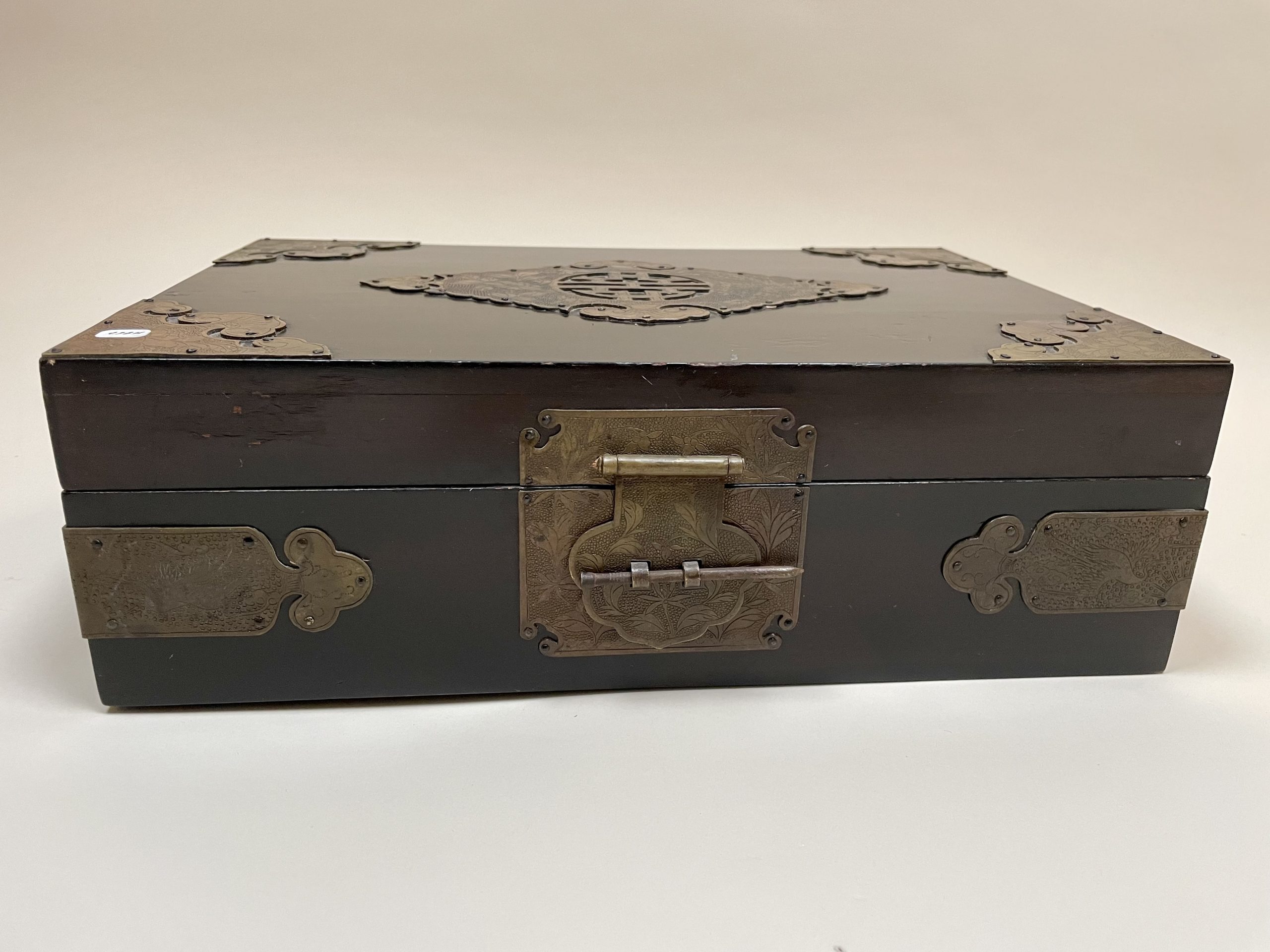 Coffret à Bijoux Asiatique Vintage En Bois - Style Ancien, Sans Marque, Parfait Déco
