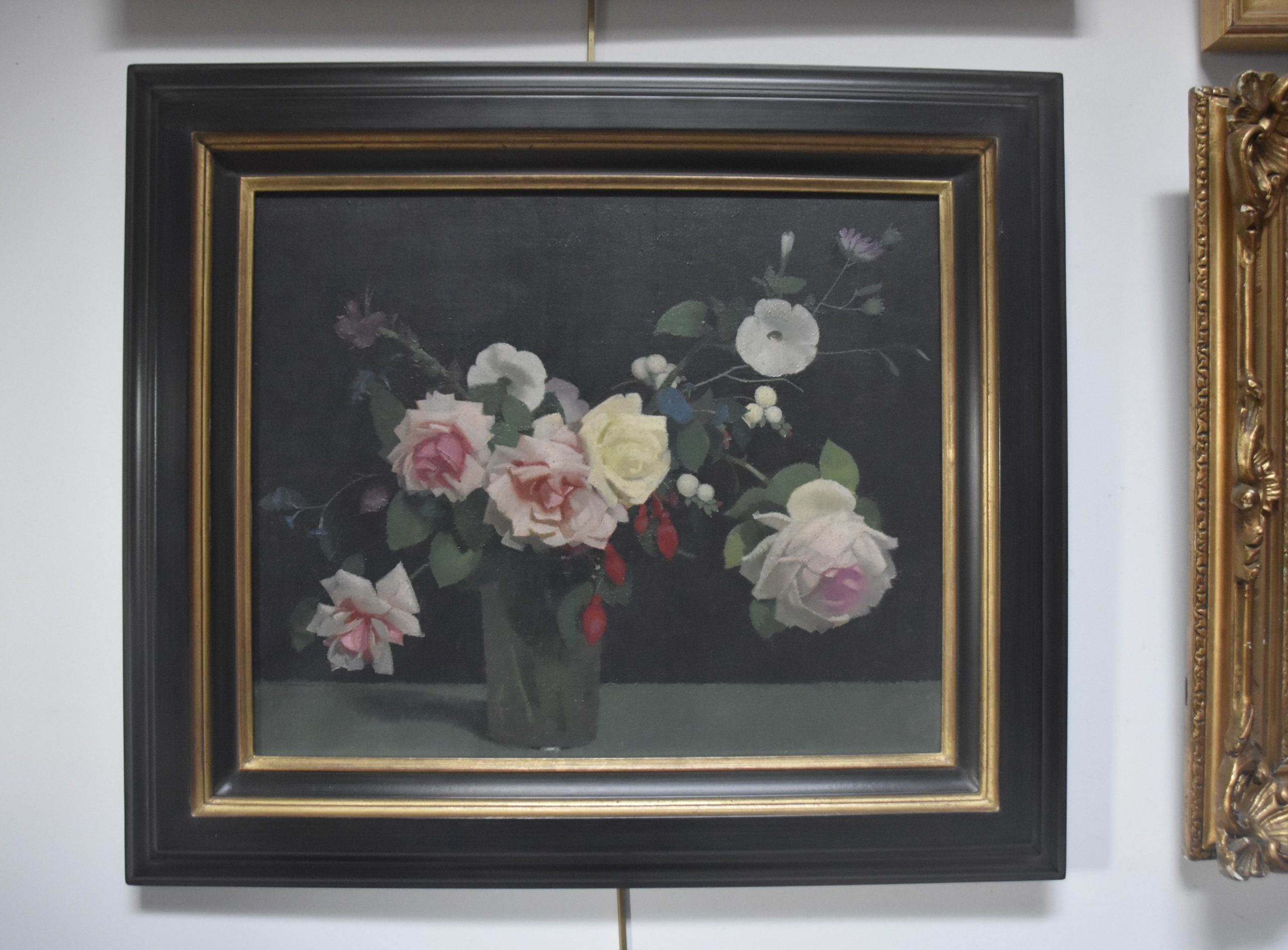 Guirand de Scevola Bouquet sur fond noir 4