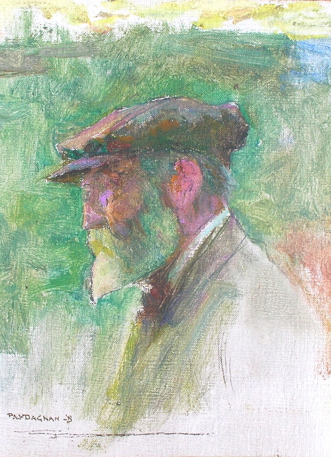 PASCAL DAGNAN-BOUVERET hst 12,5x13cm 009