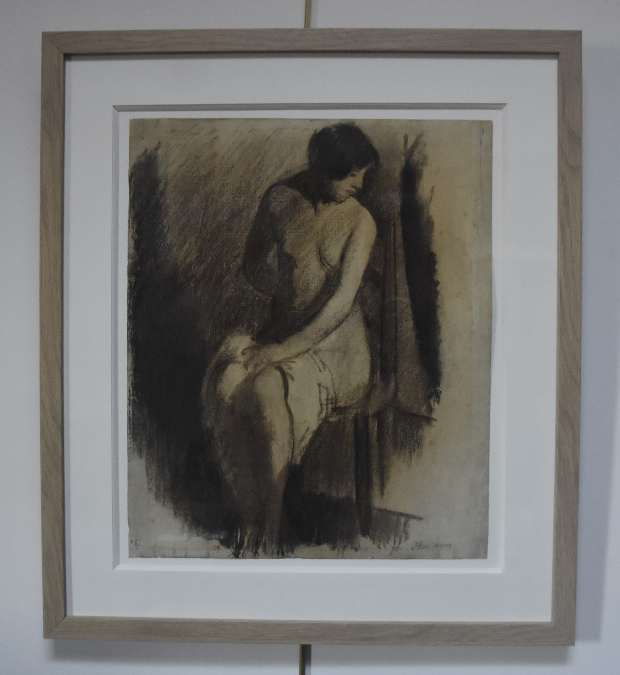 Henri Ottmann Nu féminin encadré 4