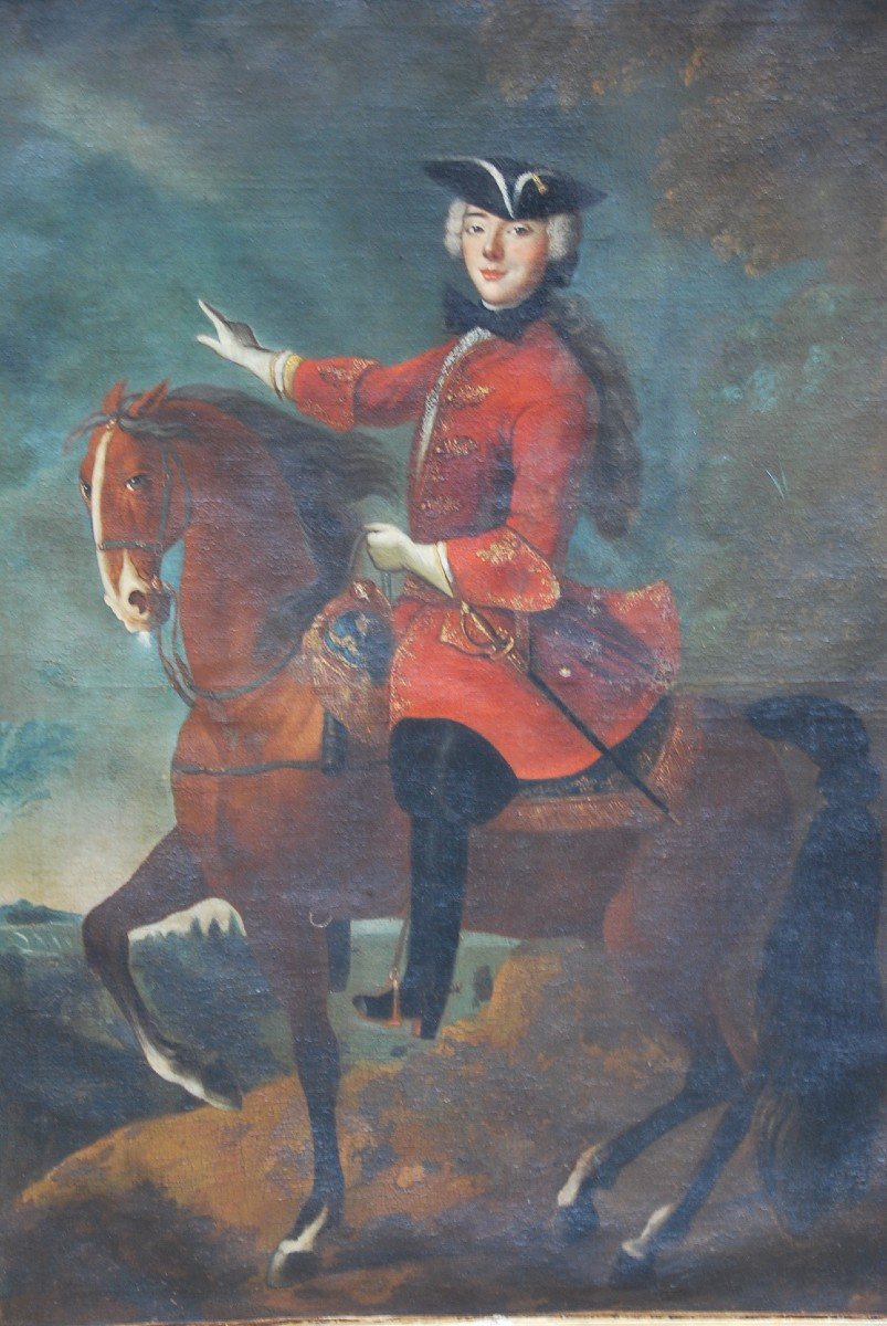 Portrait Equestre De Monsieur Pierre De Varenne 1