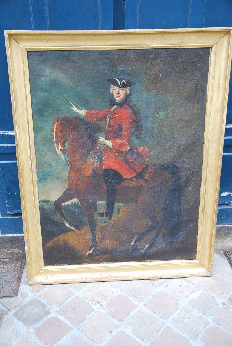 Portrait Equestre De Monsieur Pierre De Varenne 2