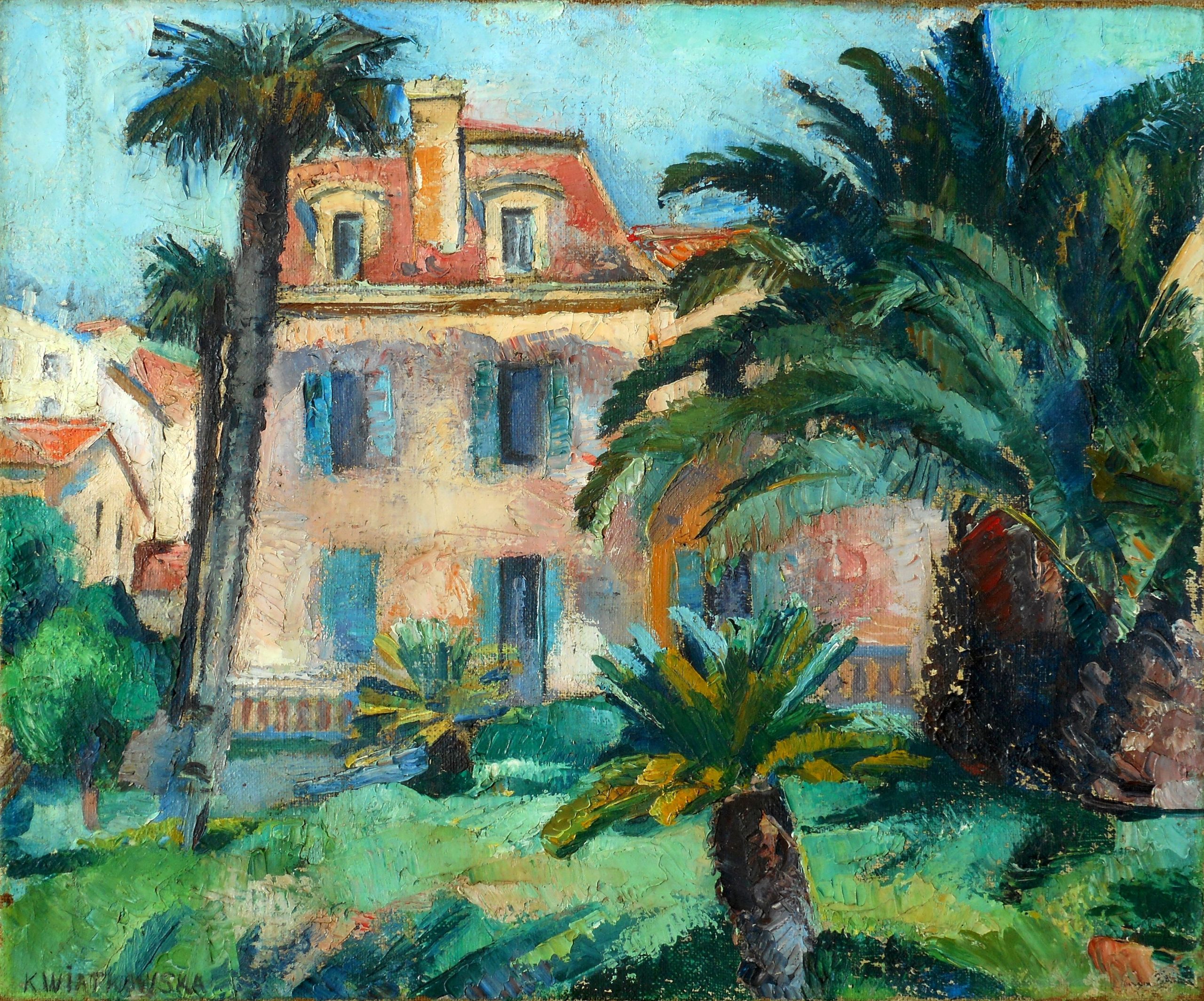 HET KWIATKOWSKA hst 53x65cm