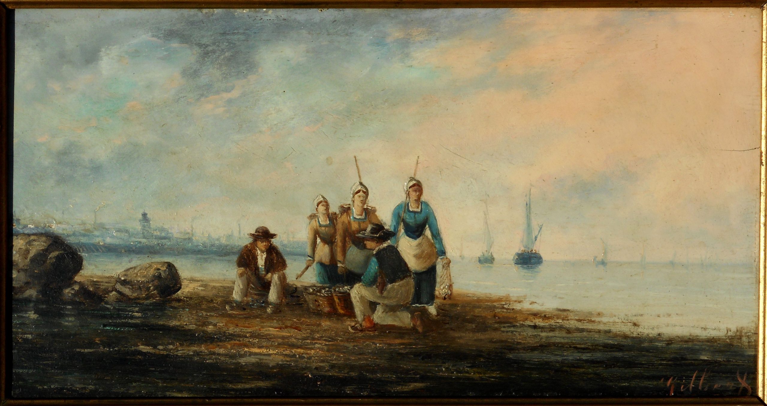 Pierre Julien GILBERT hsp 22x41cm