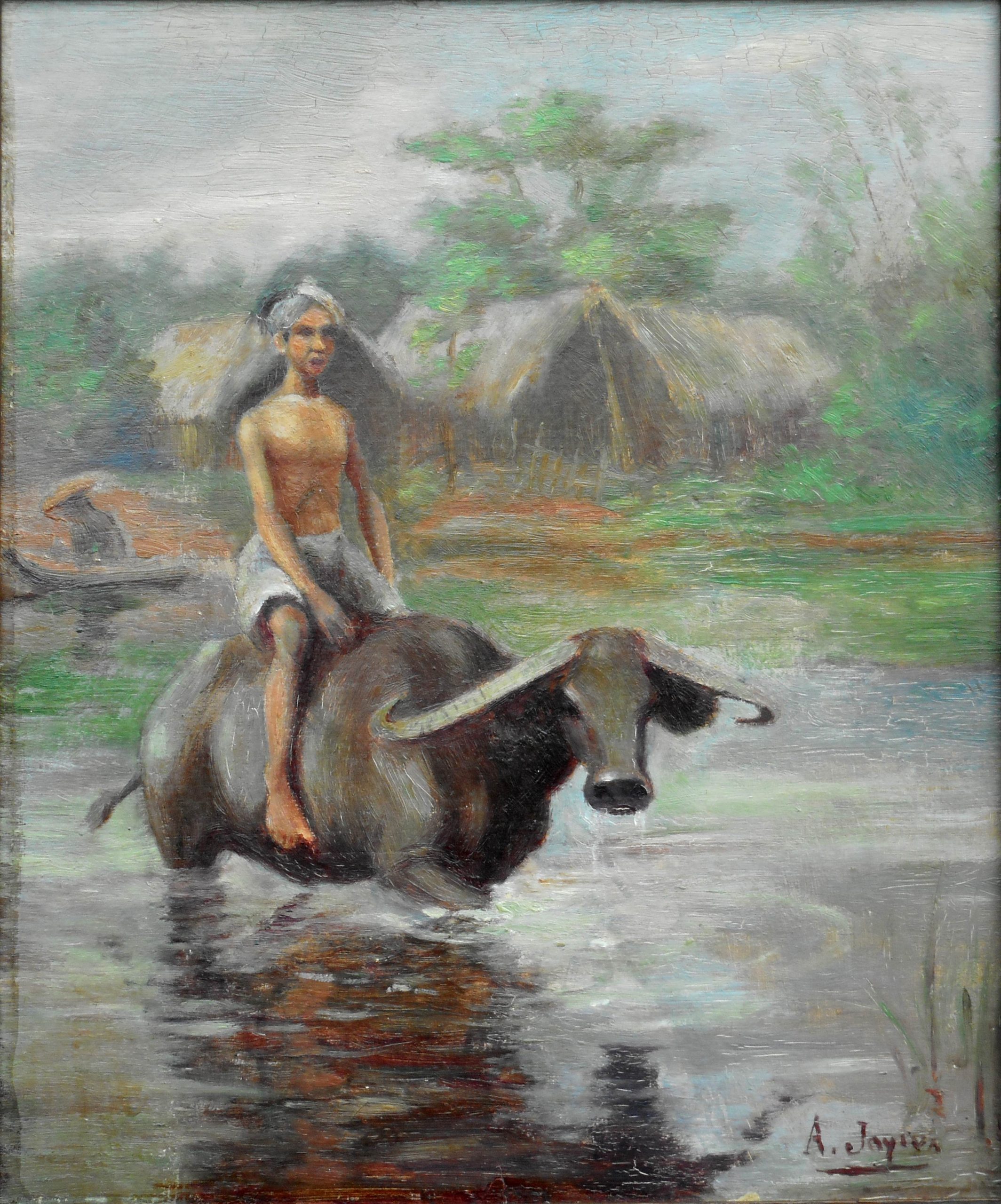 André JOYEUX hsc 24,5 x 20,5 cm