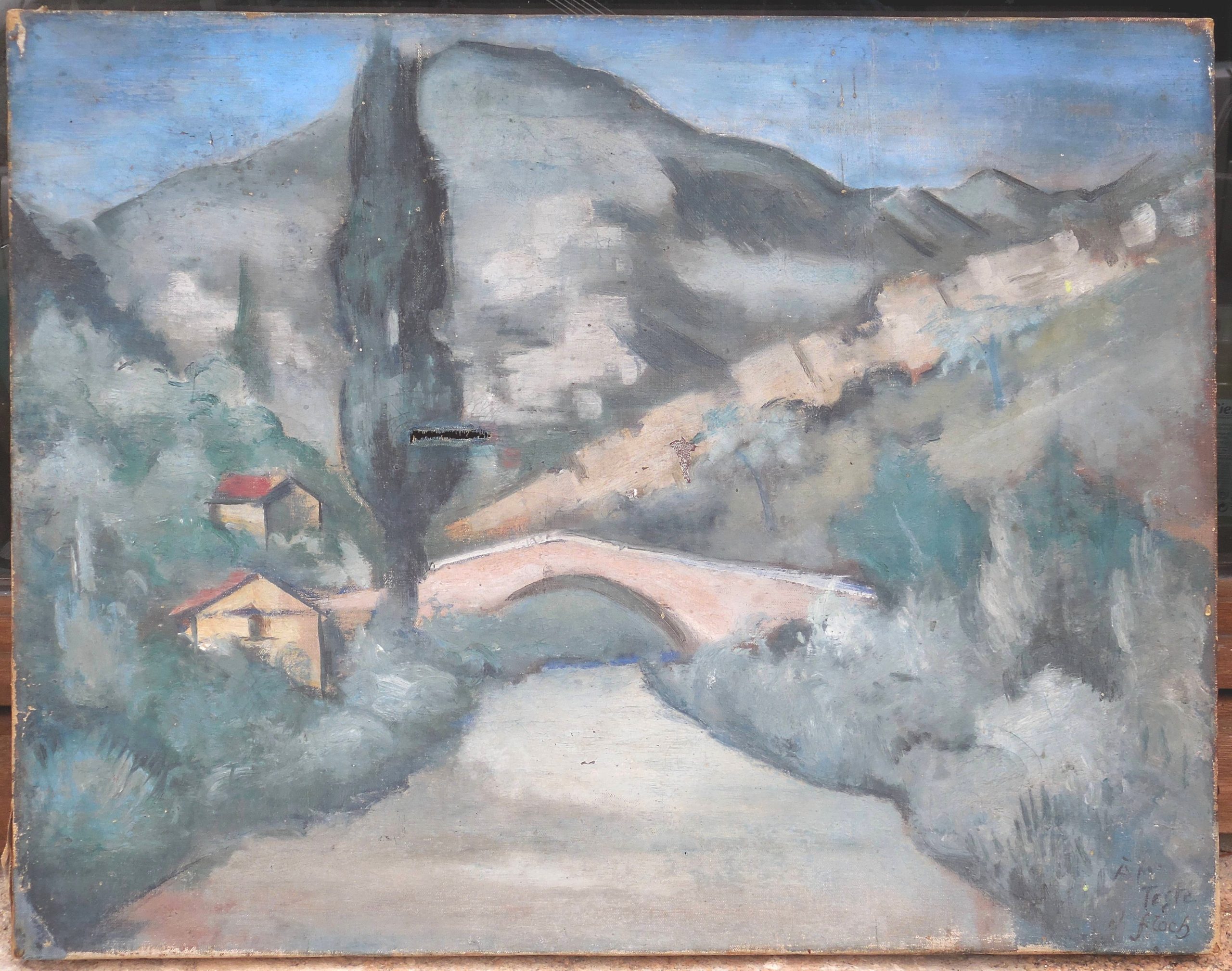 JOSEF FLOCH hst 39x50cm
