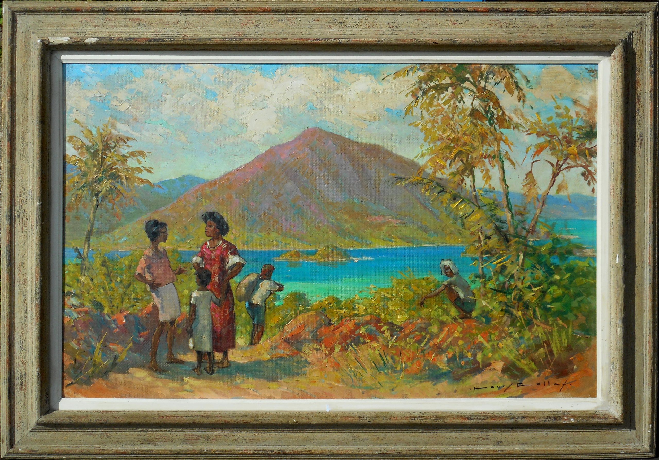 LOUIS ROLLET hsp 64x100cm (85x121cm enc) NOUMEA (NOUVELLE CALEDONIE)