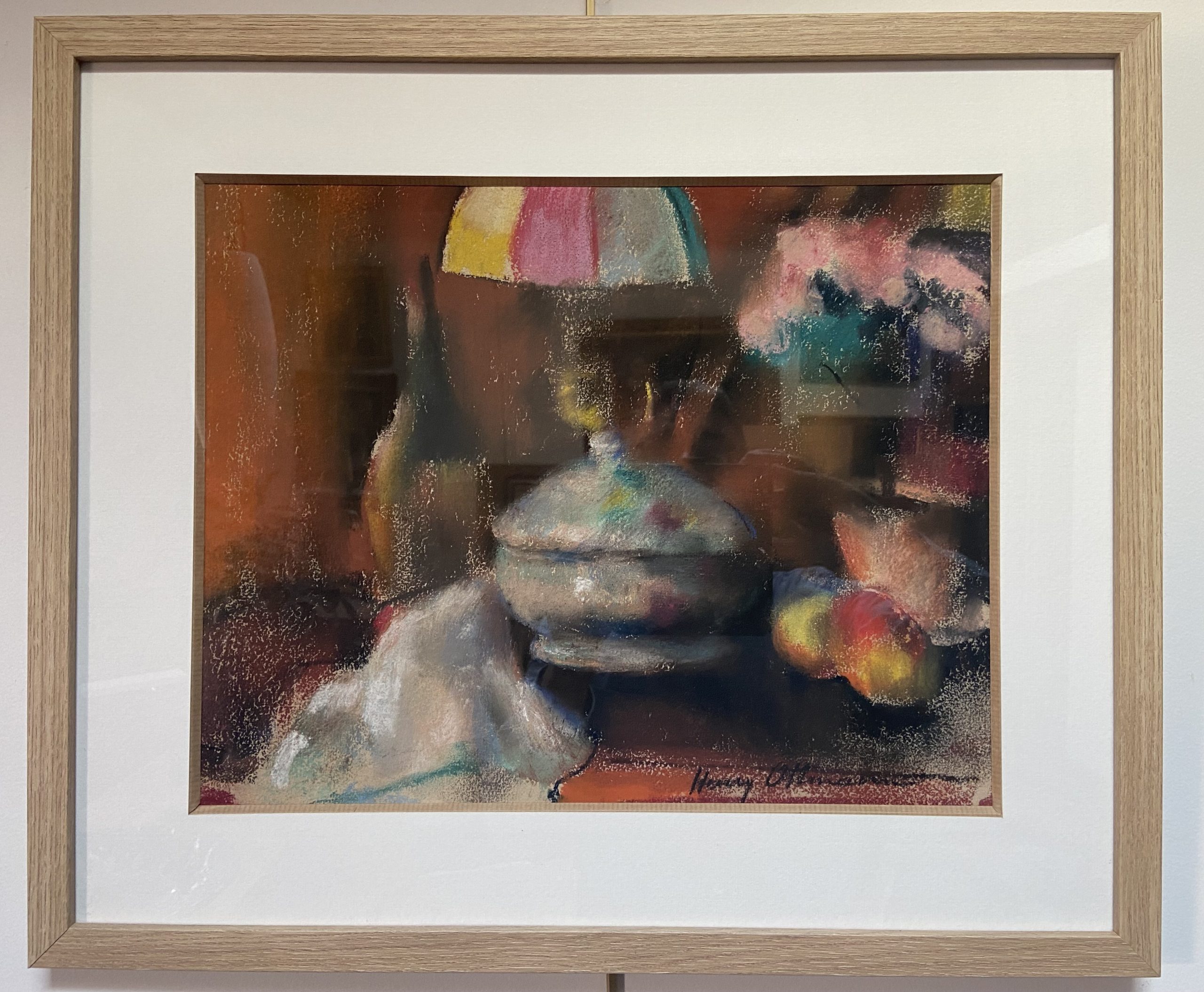Ottmann Nature morte à la lampe 8