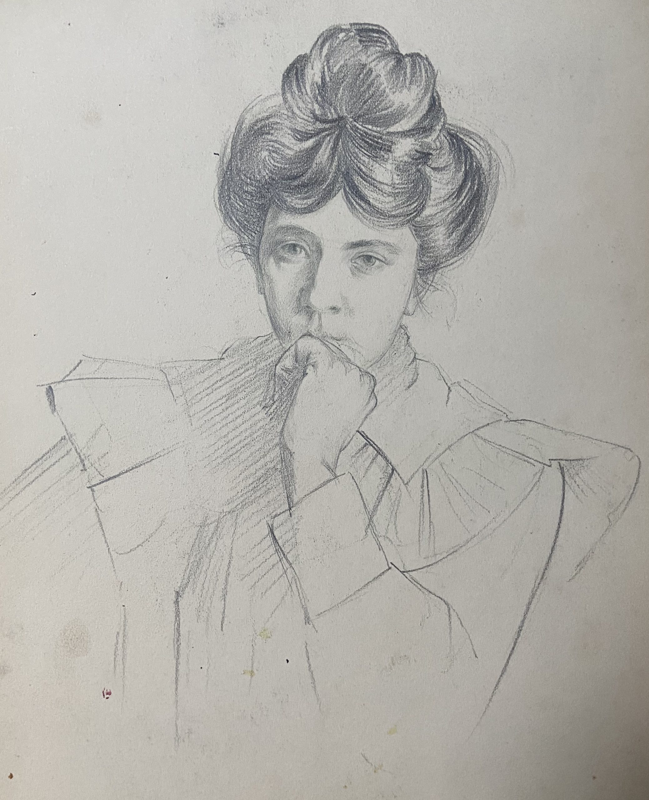 Costilhes Femme réléchissant 1