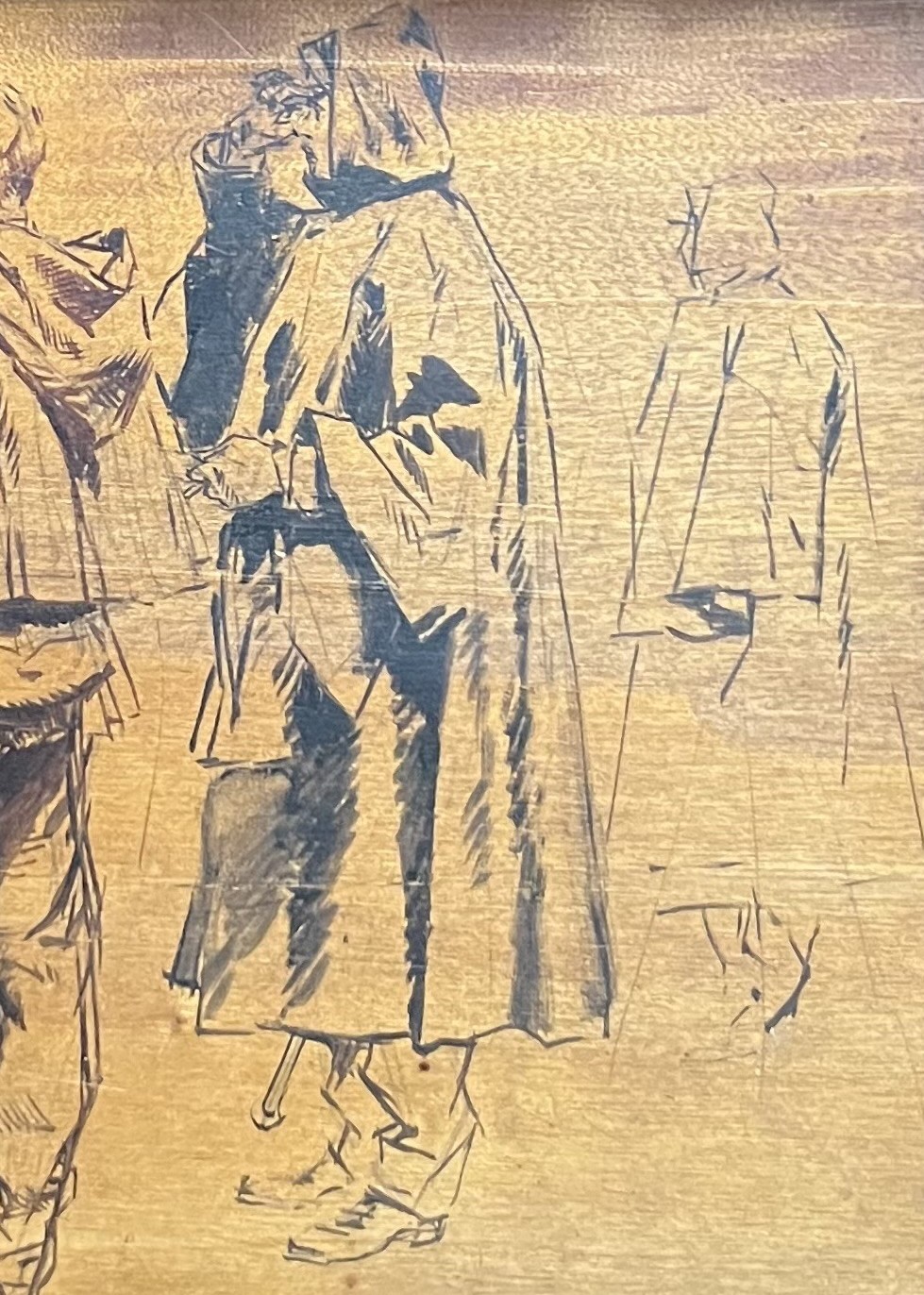 Detaille encre sur bois 4 2