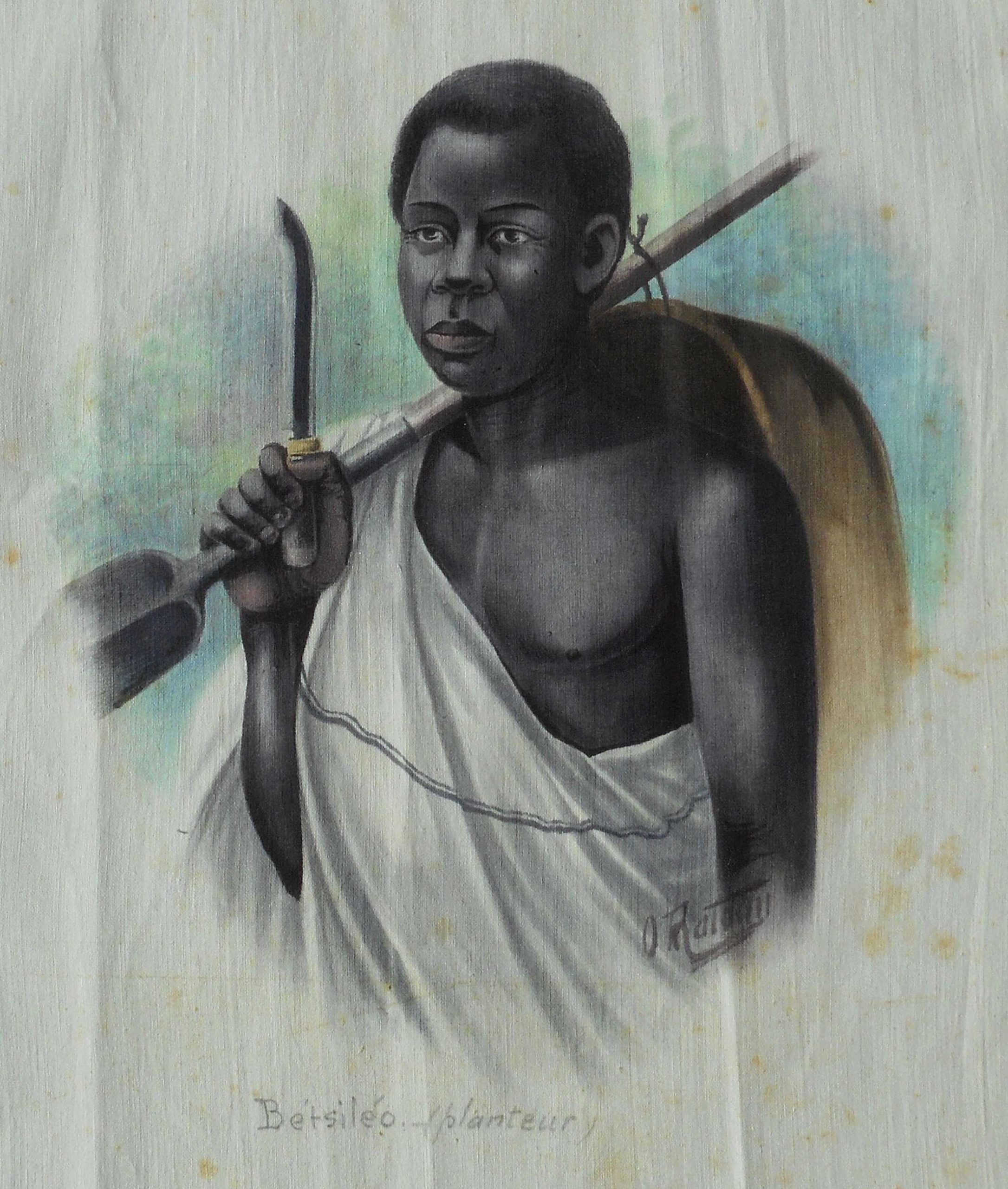 olivier ratody aq sur soga 31 x 25 cm planteur betsileo