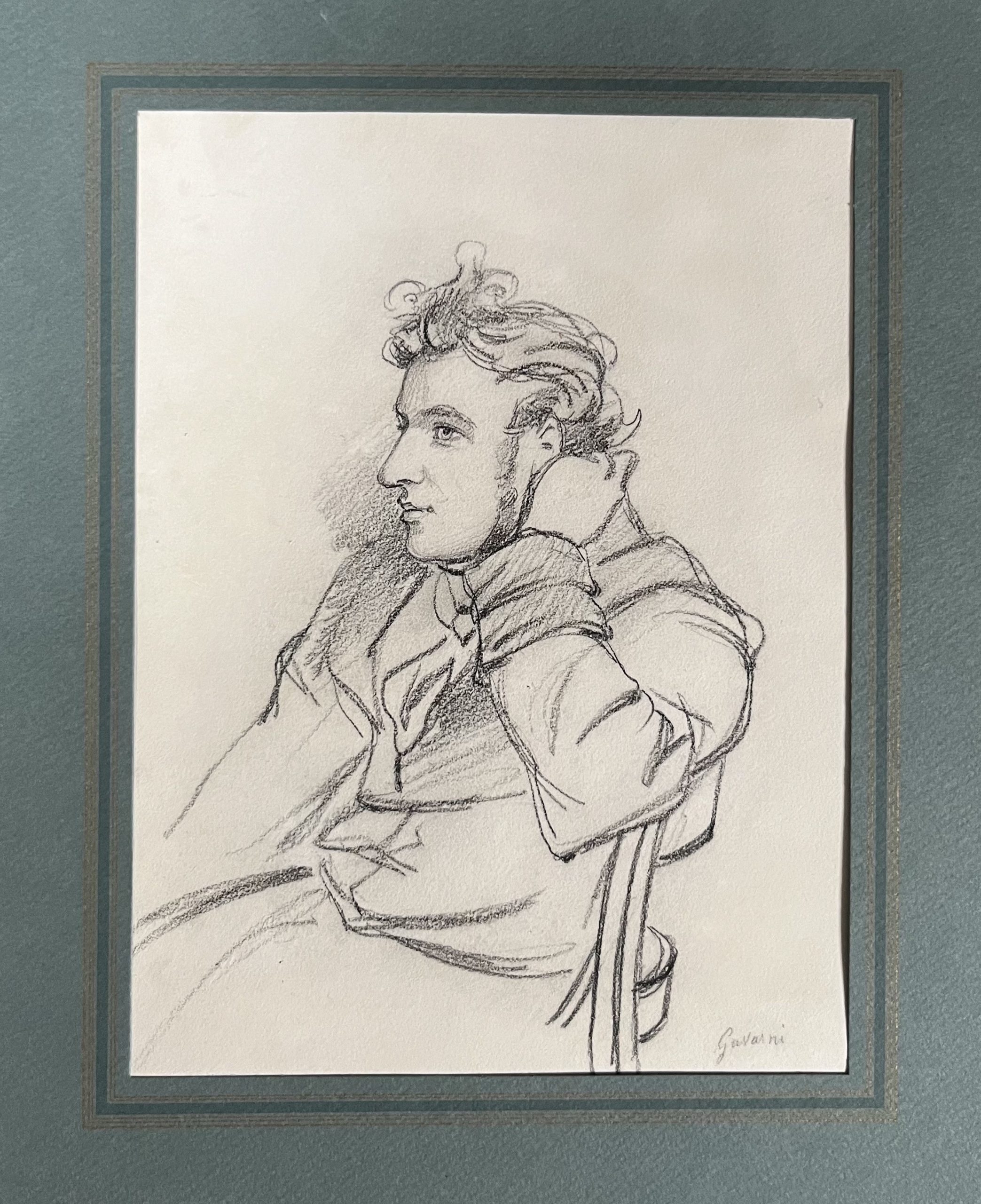 Jeune homme accoudé 2