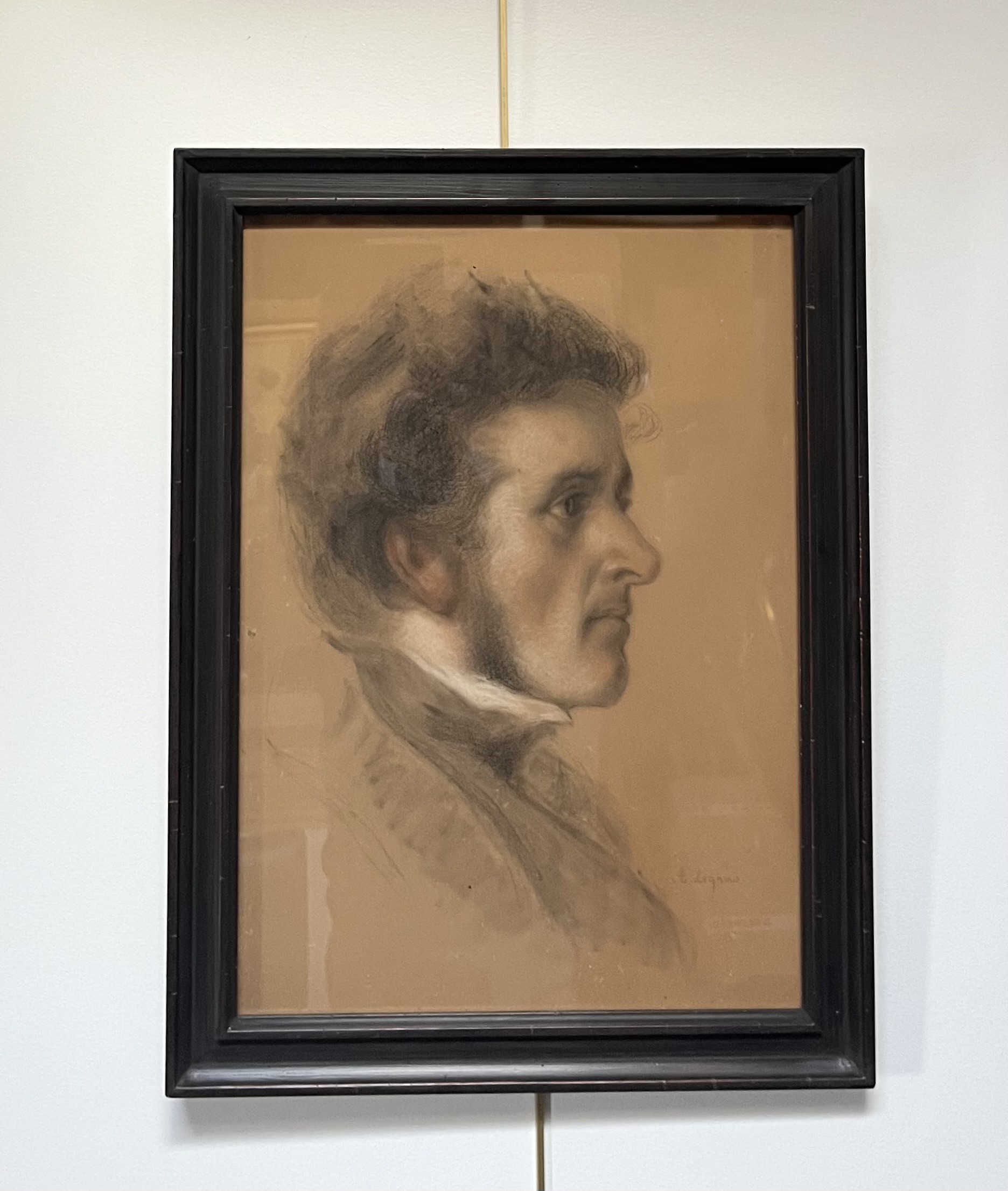 Legras portrait d'homme pastel 4