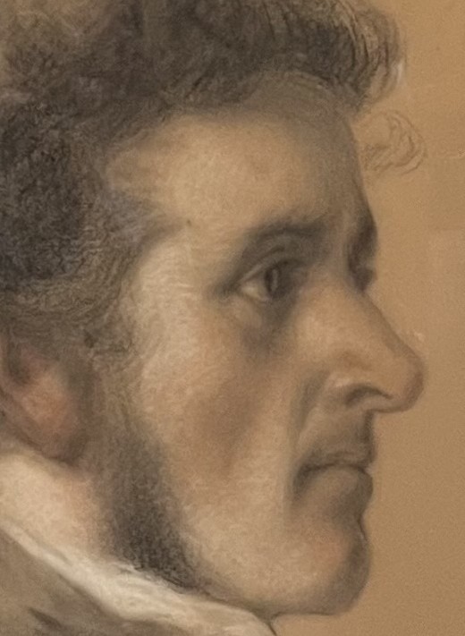 Legras portrait d'homme pastel 7