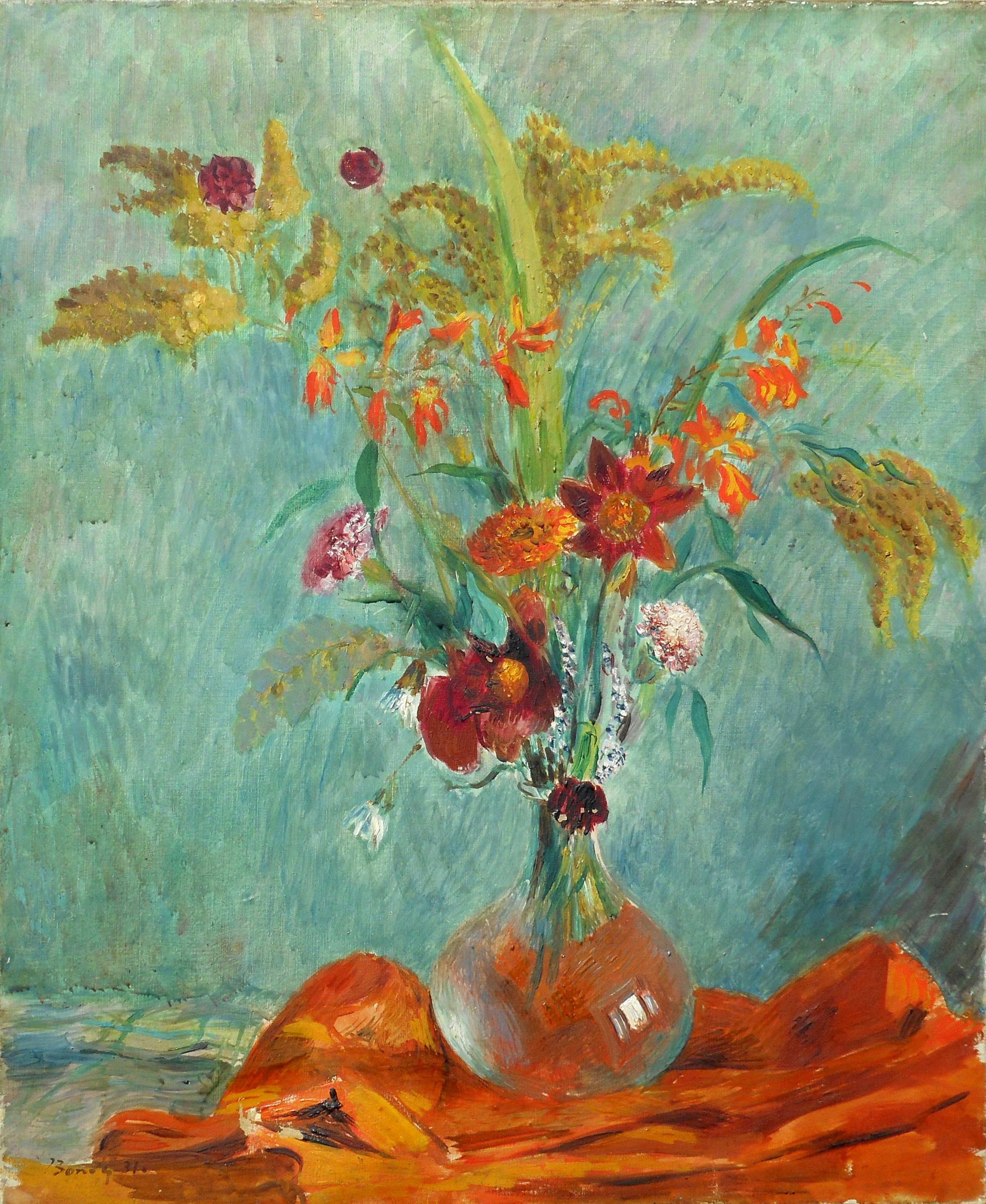 WALTER BONDY hst 65 x 54 cm 1931