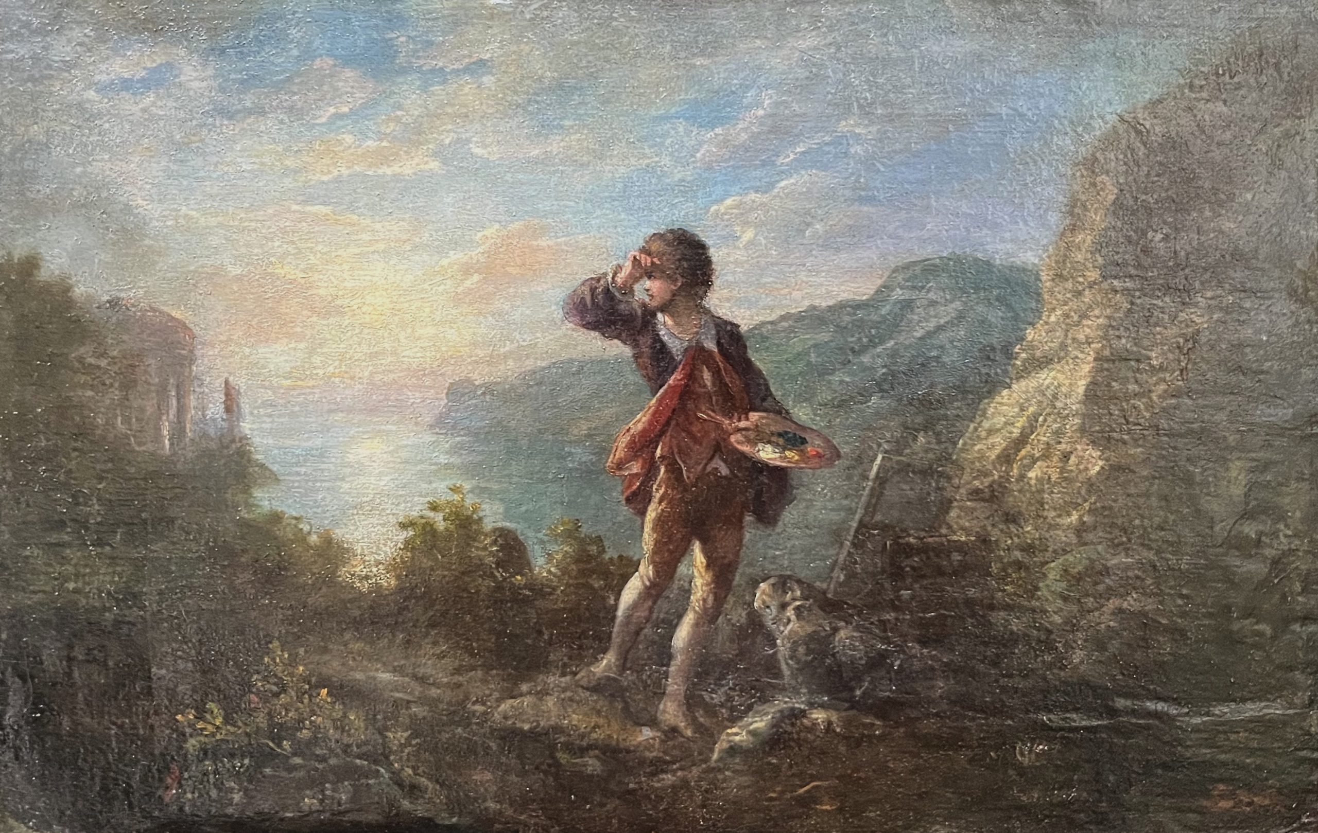 Le peintre dans un paysage 1 (2)