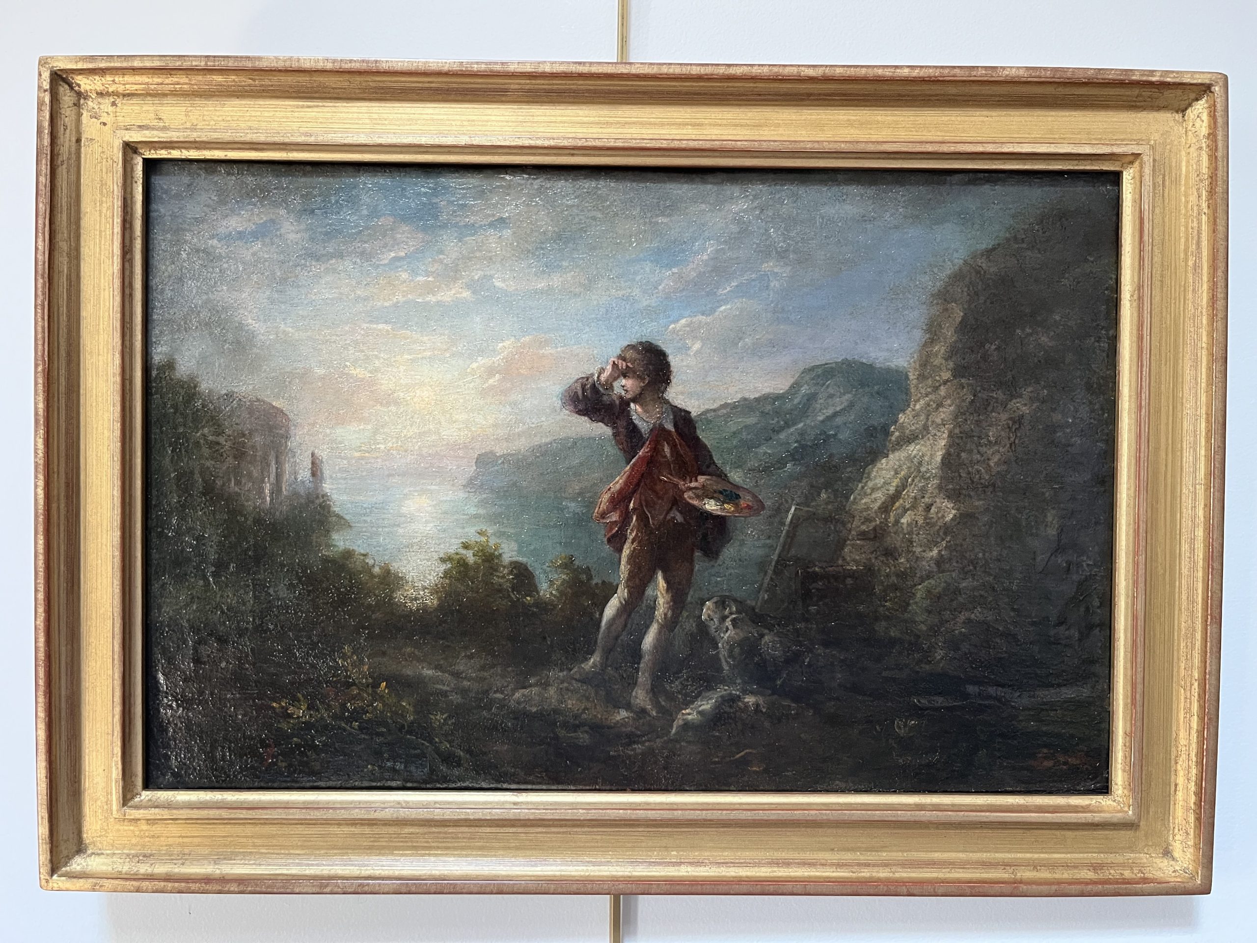 Le peintre dans un paysage 11
