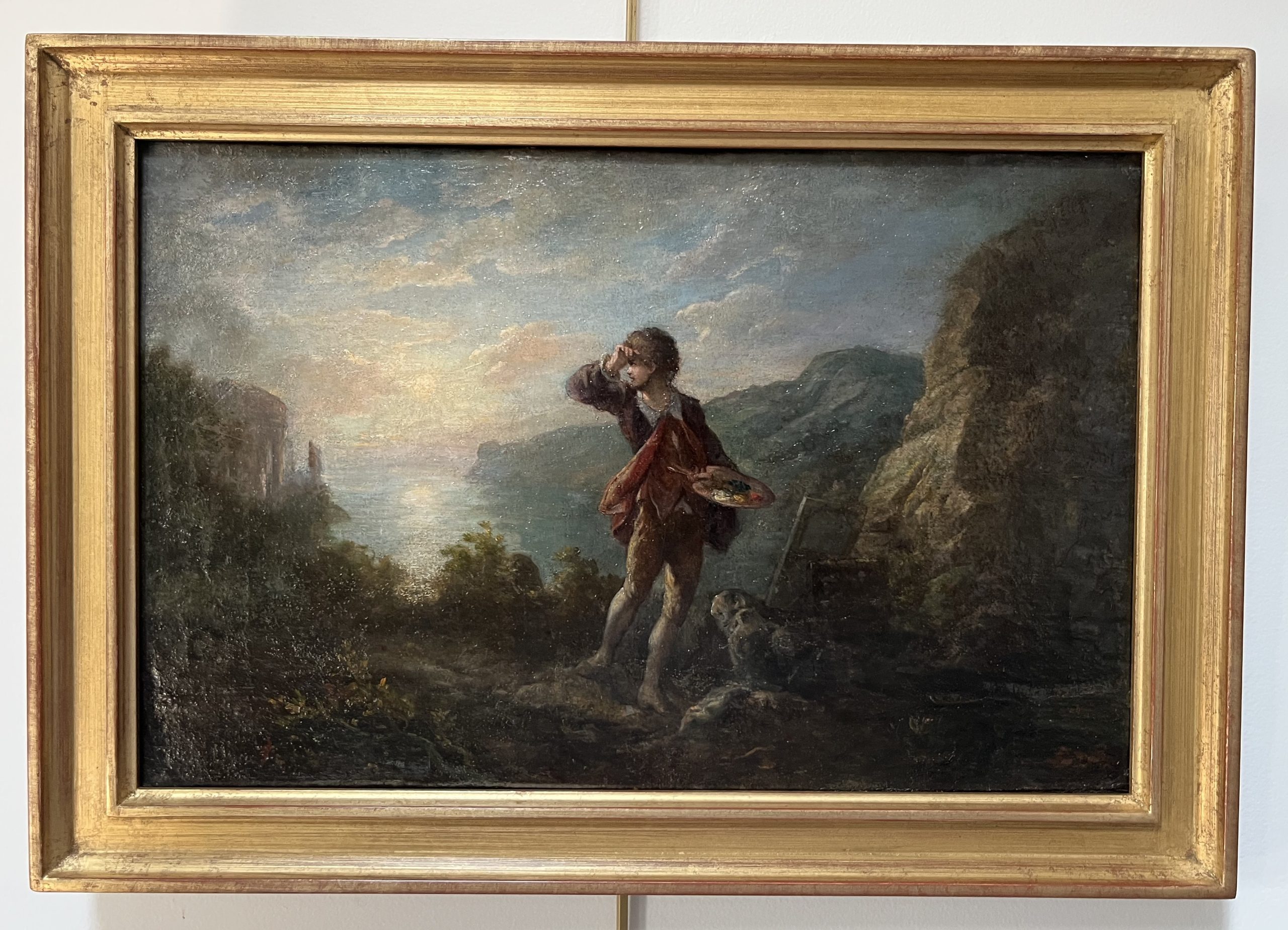 Le peintre dans un paysage 12
