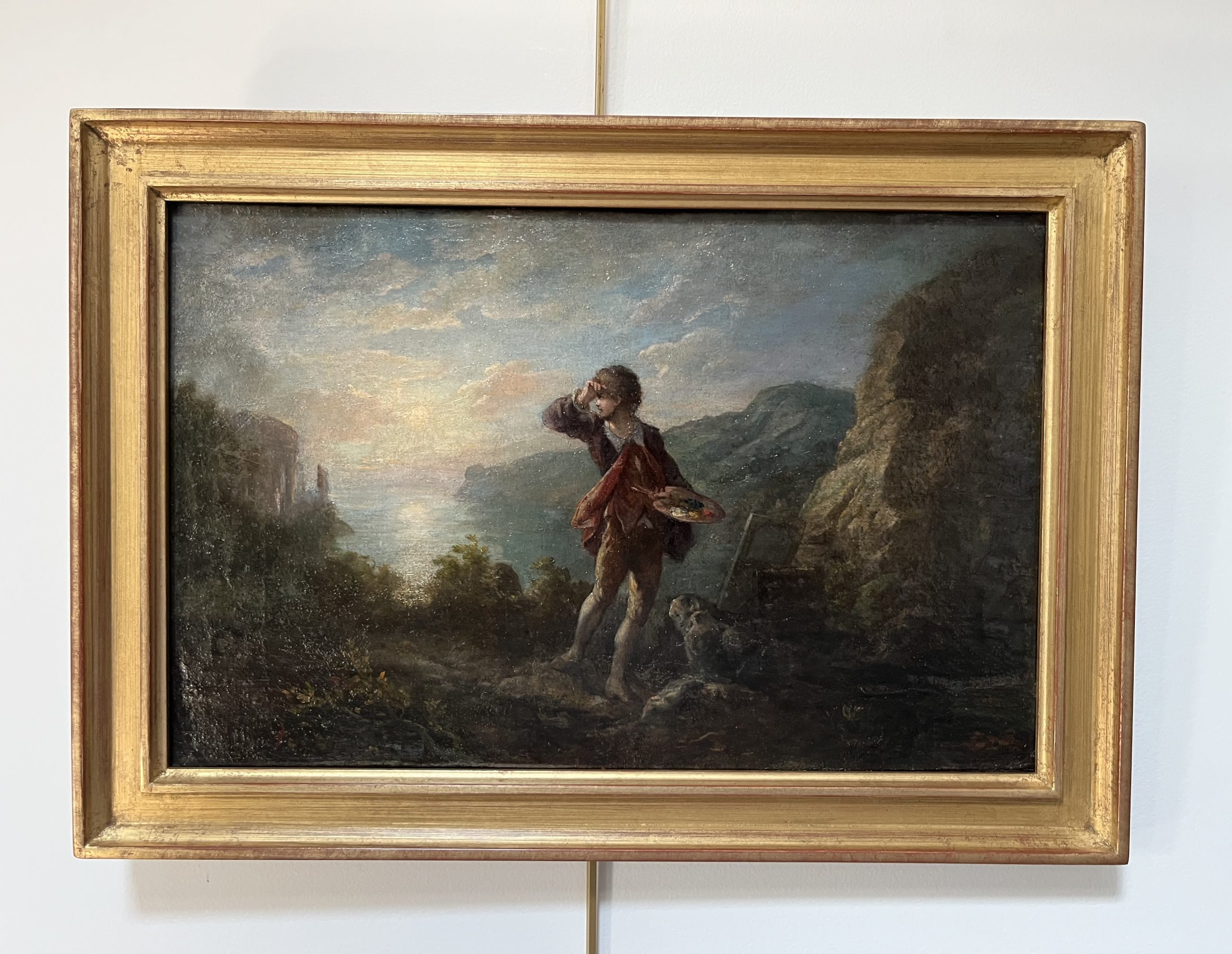 Le peintre dans un paysage 13