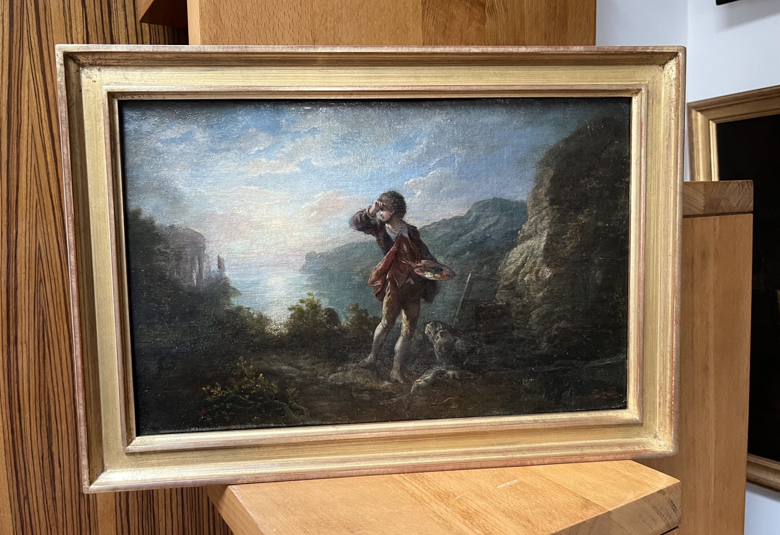Le peintre dans un paysage 14