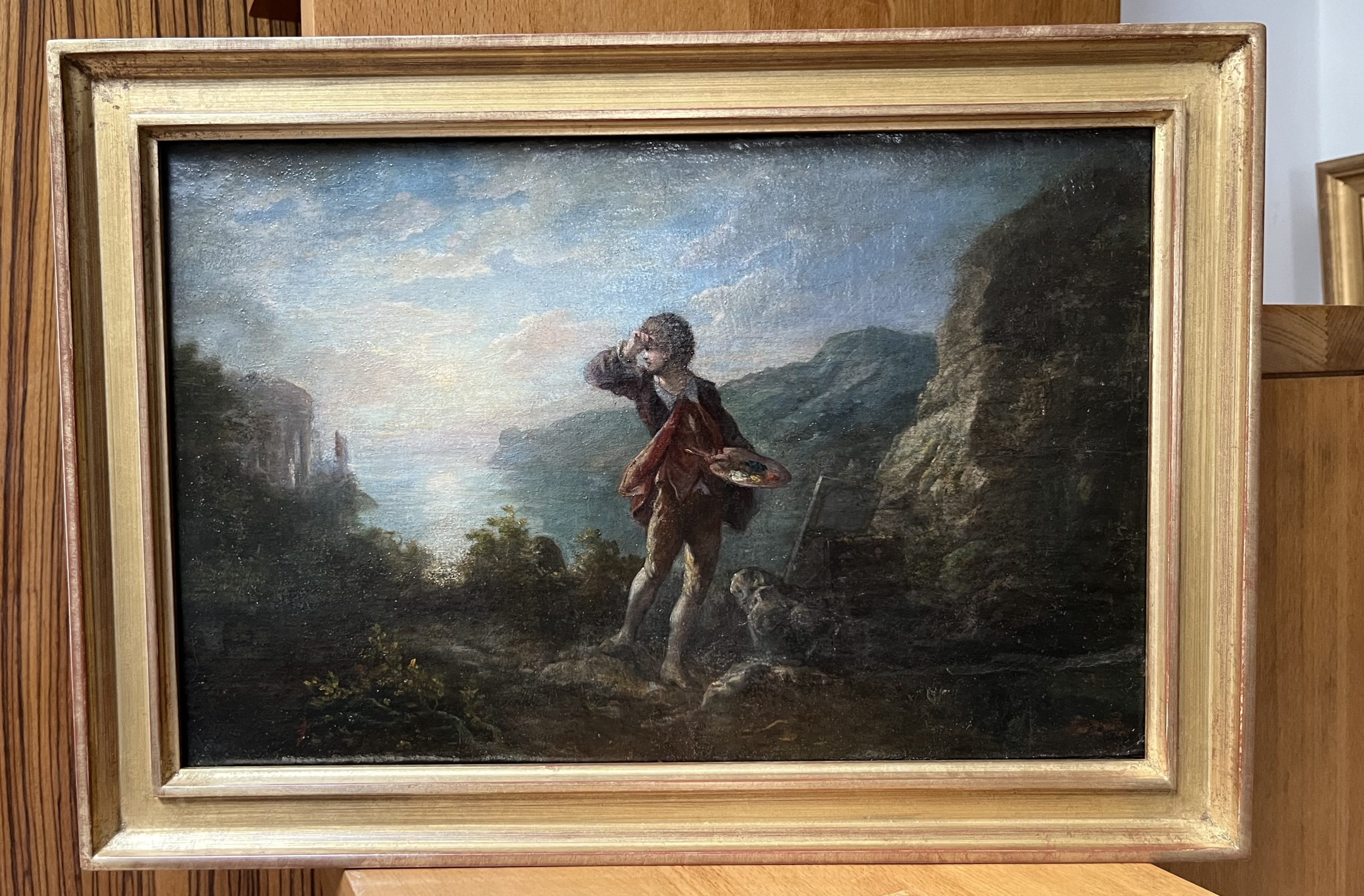 Le peintre dans un paysage 15