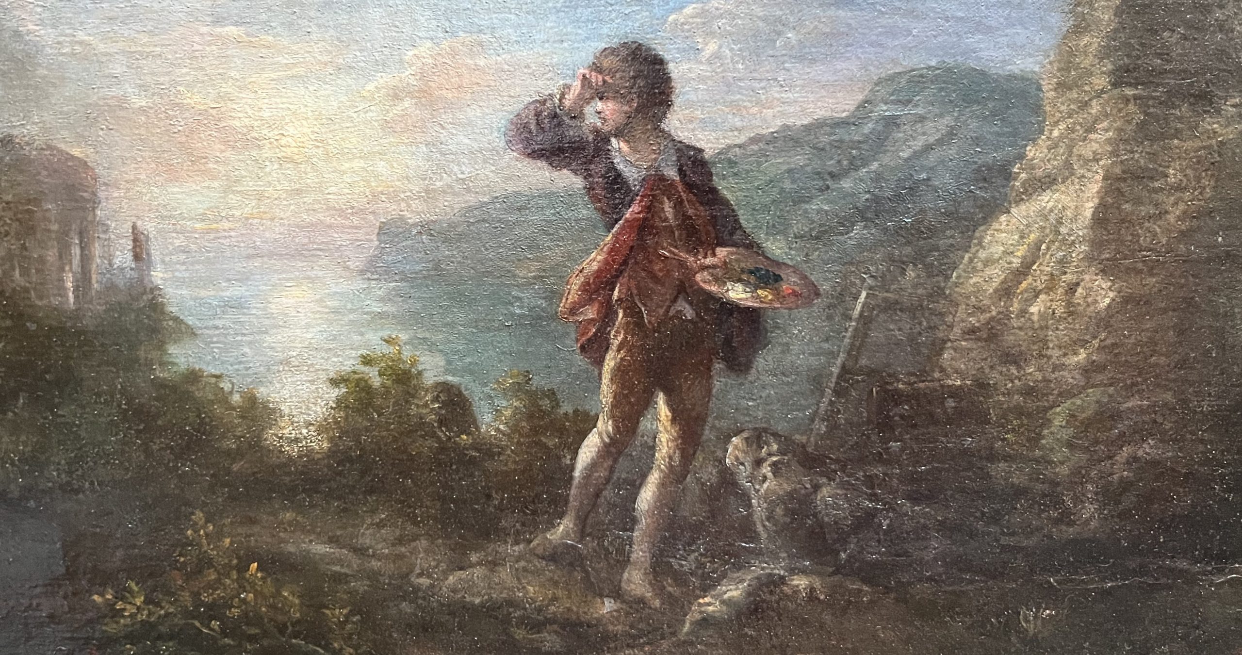 Le peintre dans un paysage 5